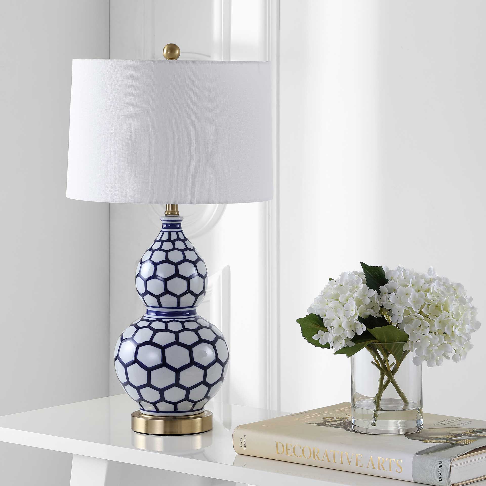 Hadleigh Table Lamp Blue/White - Image 3