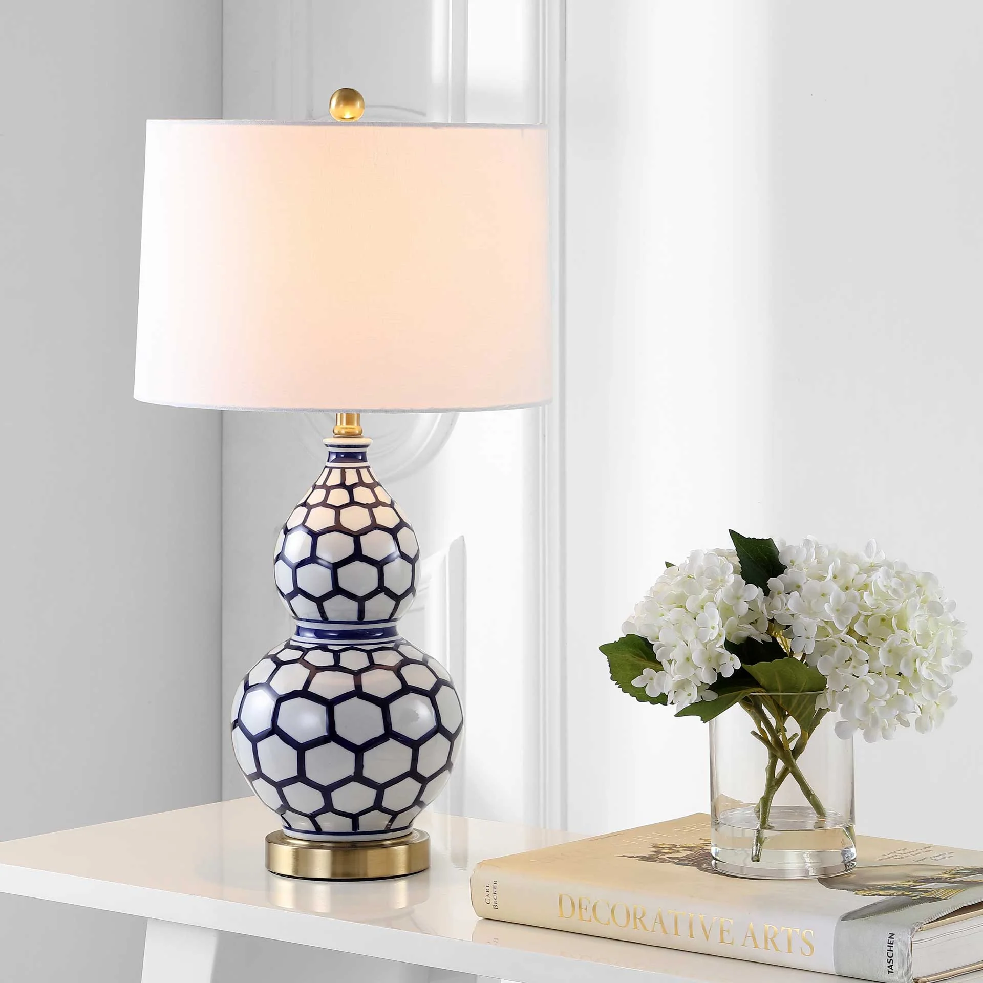 Hadleigh Table Lamp Blue/White - Image 4