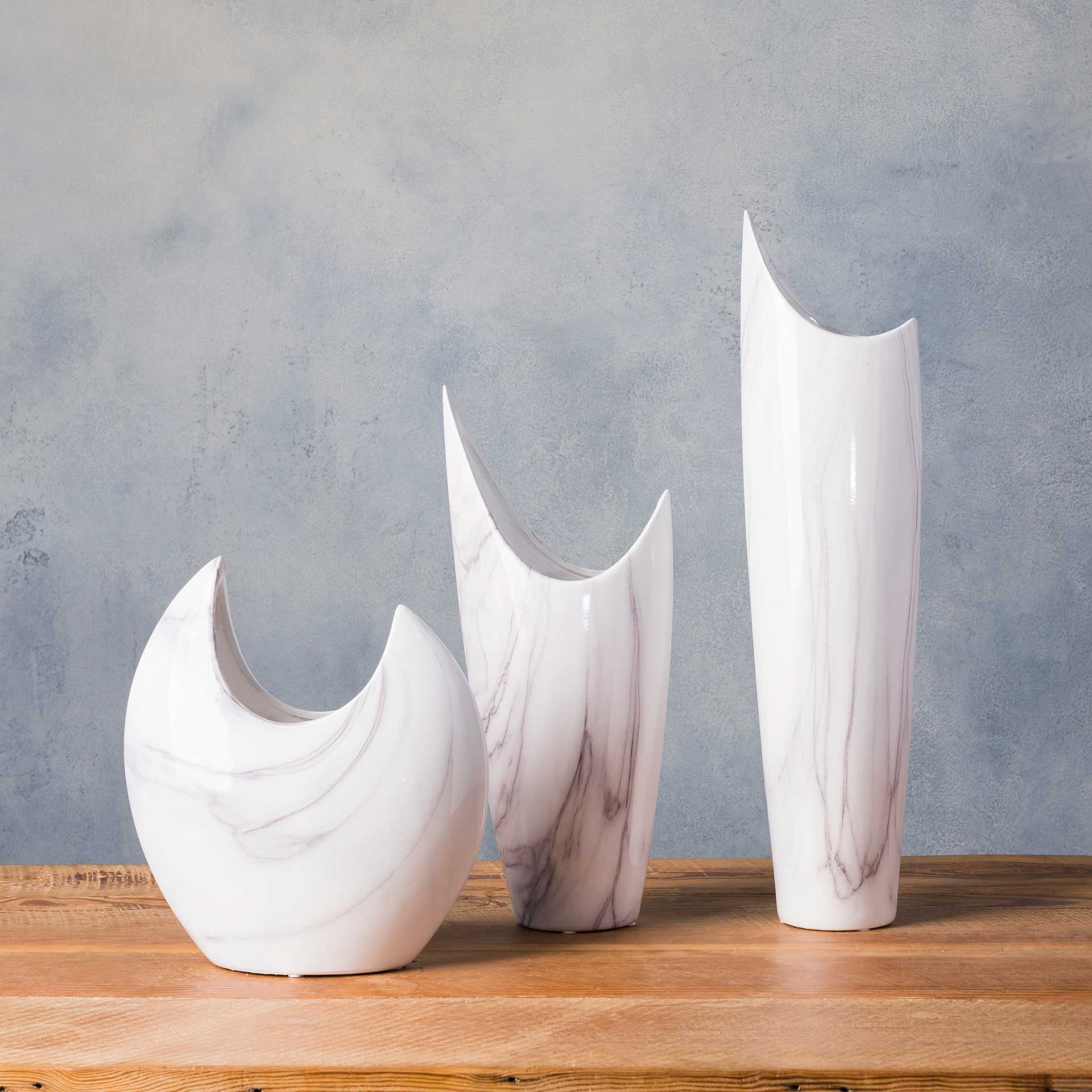 Hadleigh Vase White/Charcoal - Image 6