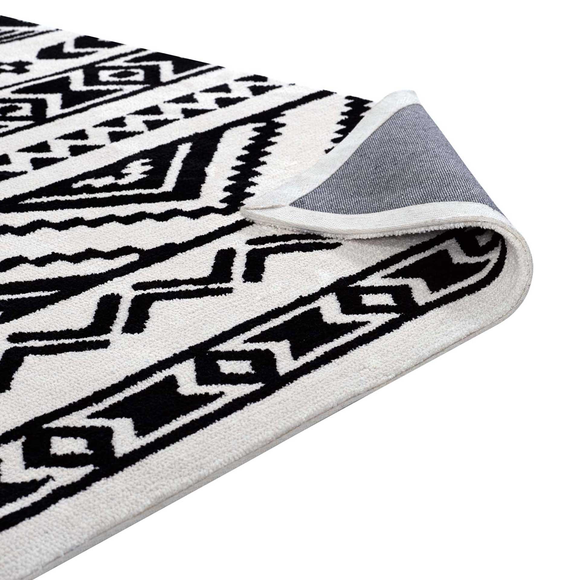 Hadley Area Rug Black/White - Image 4