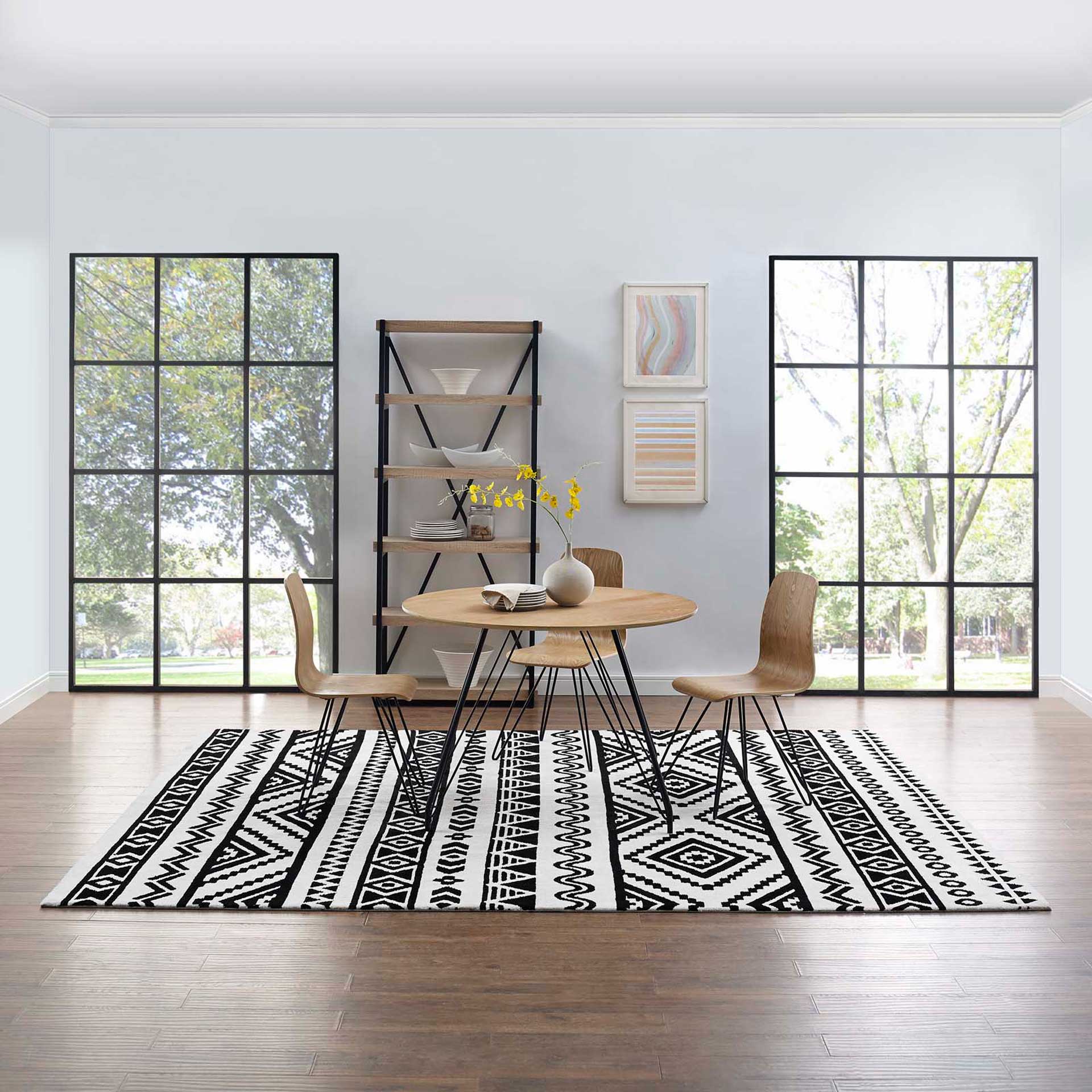 Hadley Area Rug Black/White - Image 7