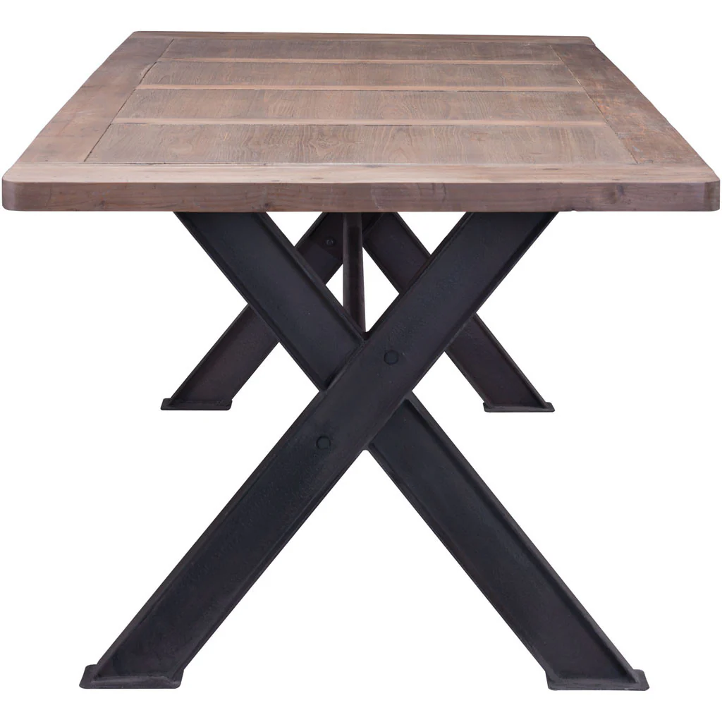 Hadley Table Distressed Natural - Image 2