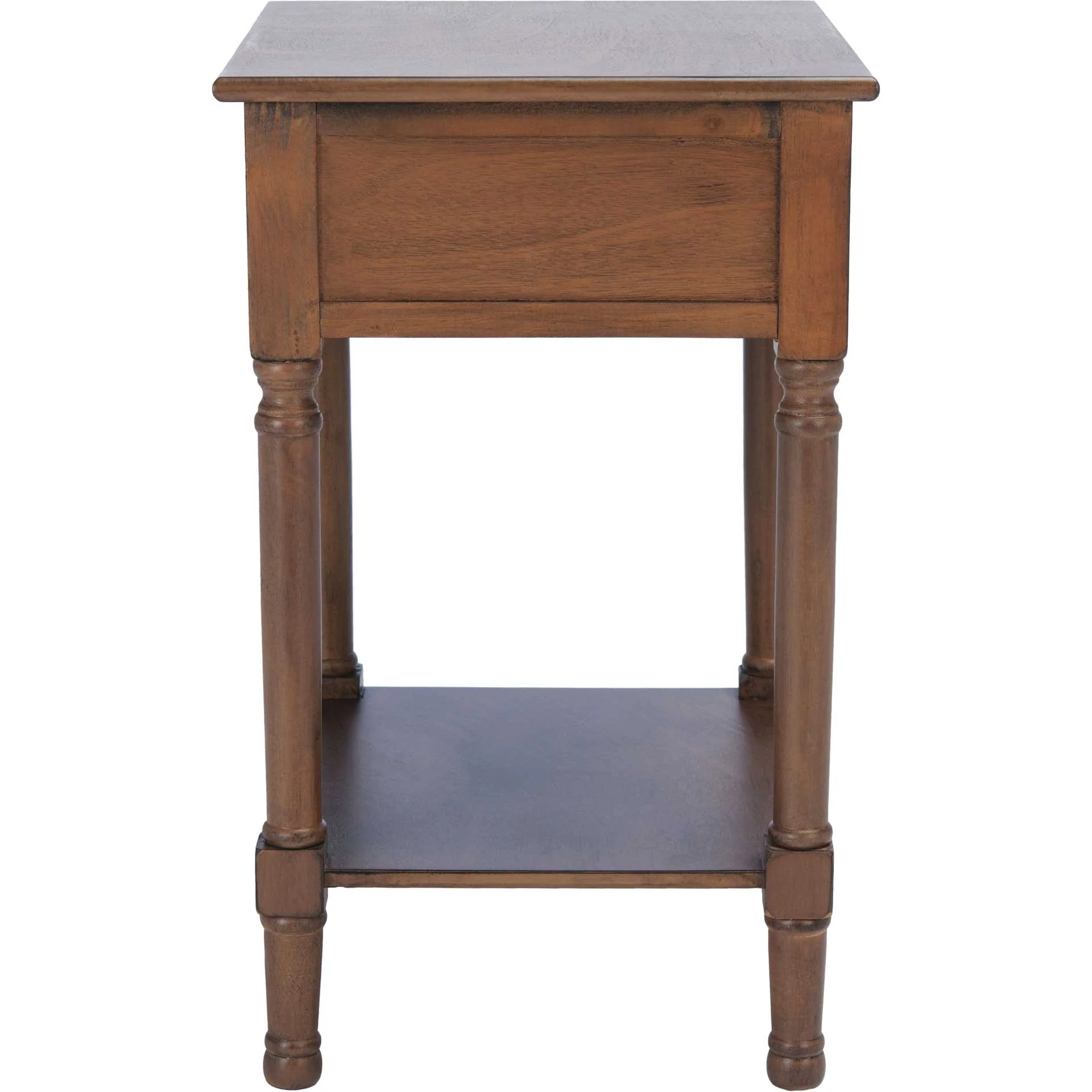 Haleigh 1 Drawer Accent Table Brown - Image 3