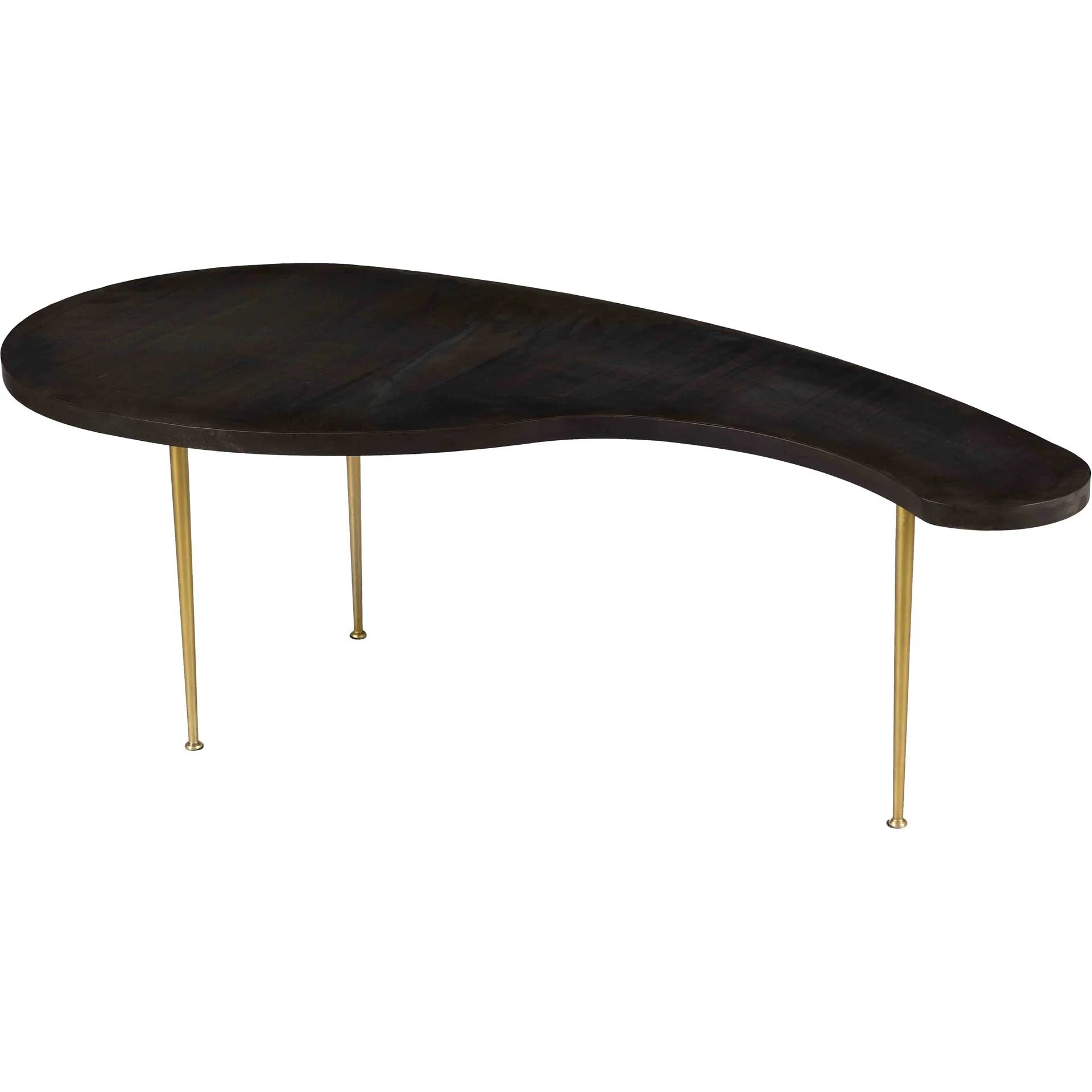Haleigh Iron Coffee Table Dark Gray - Image 3
