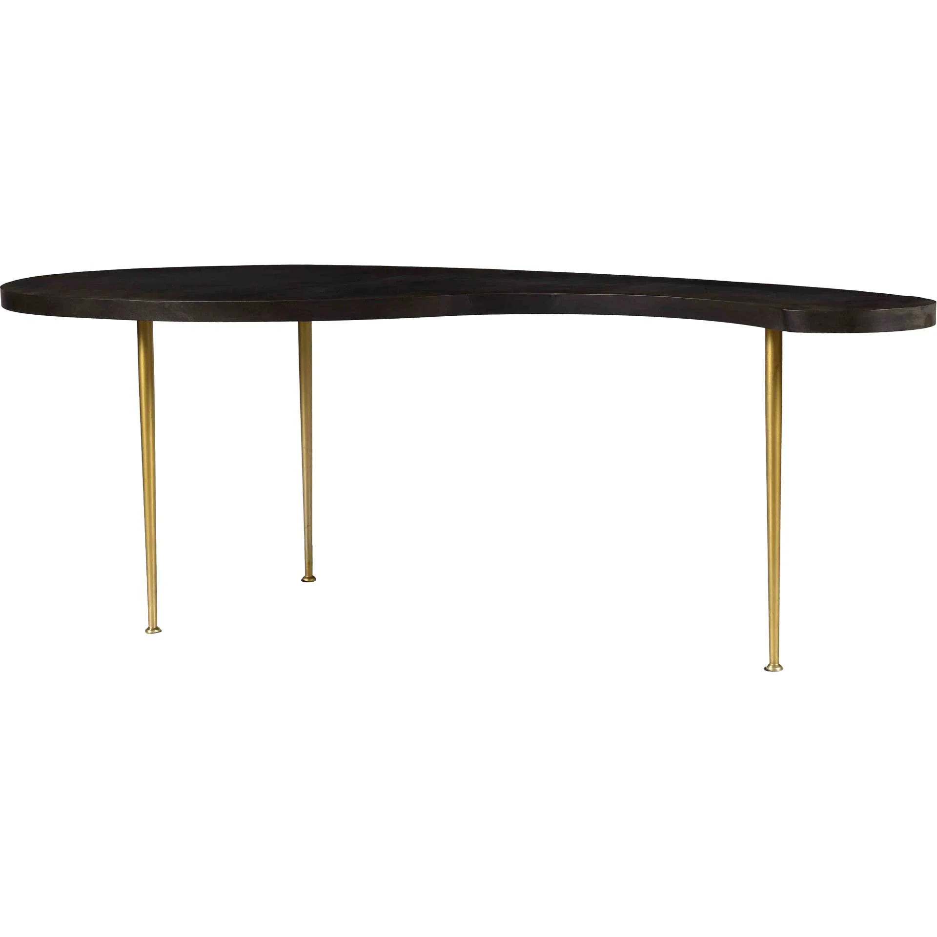 Haleigh Iron Coffee Table Dark Gray - Image 4
