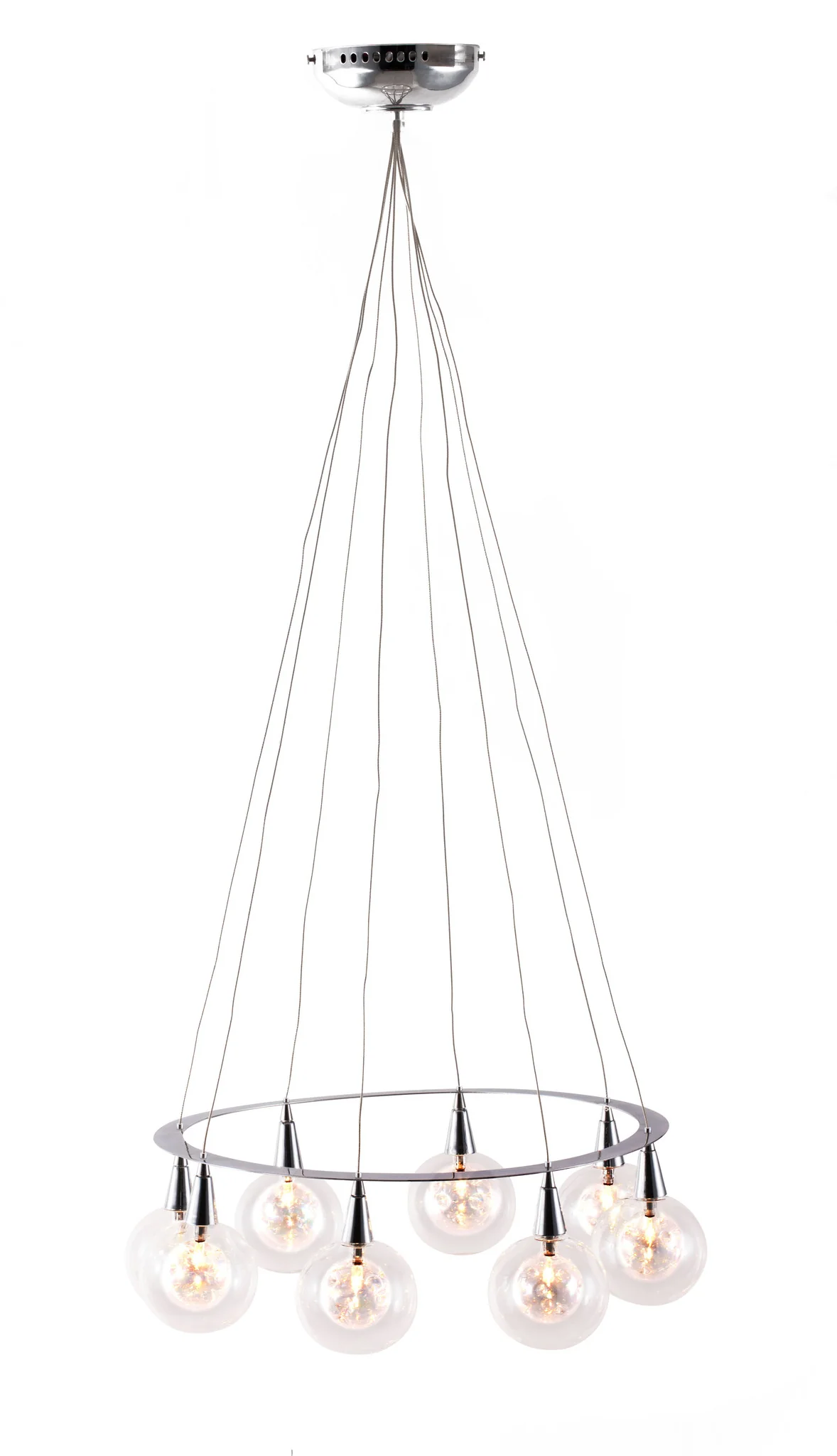 Halo Ceiling Lamp Chrome - Image 2