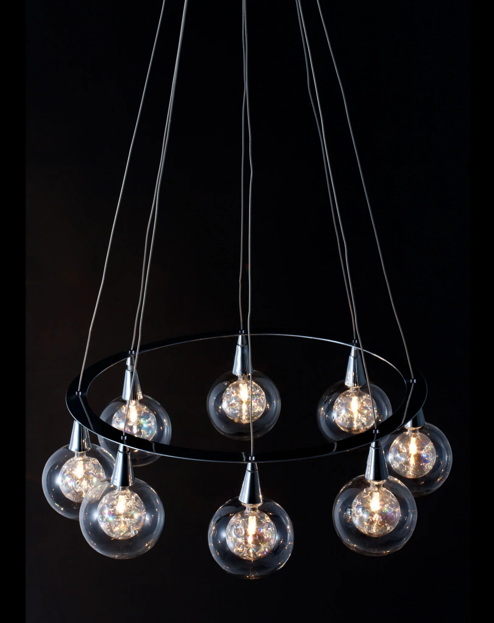 Halo Ceiling Lamp Chrome - Image 3
