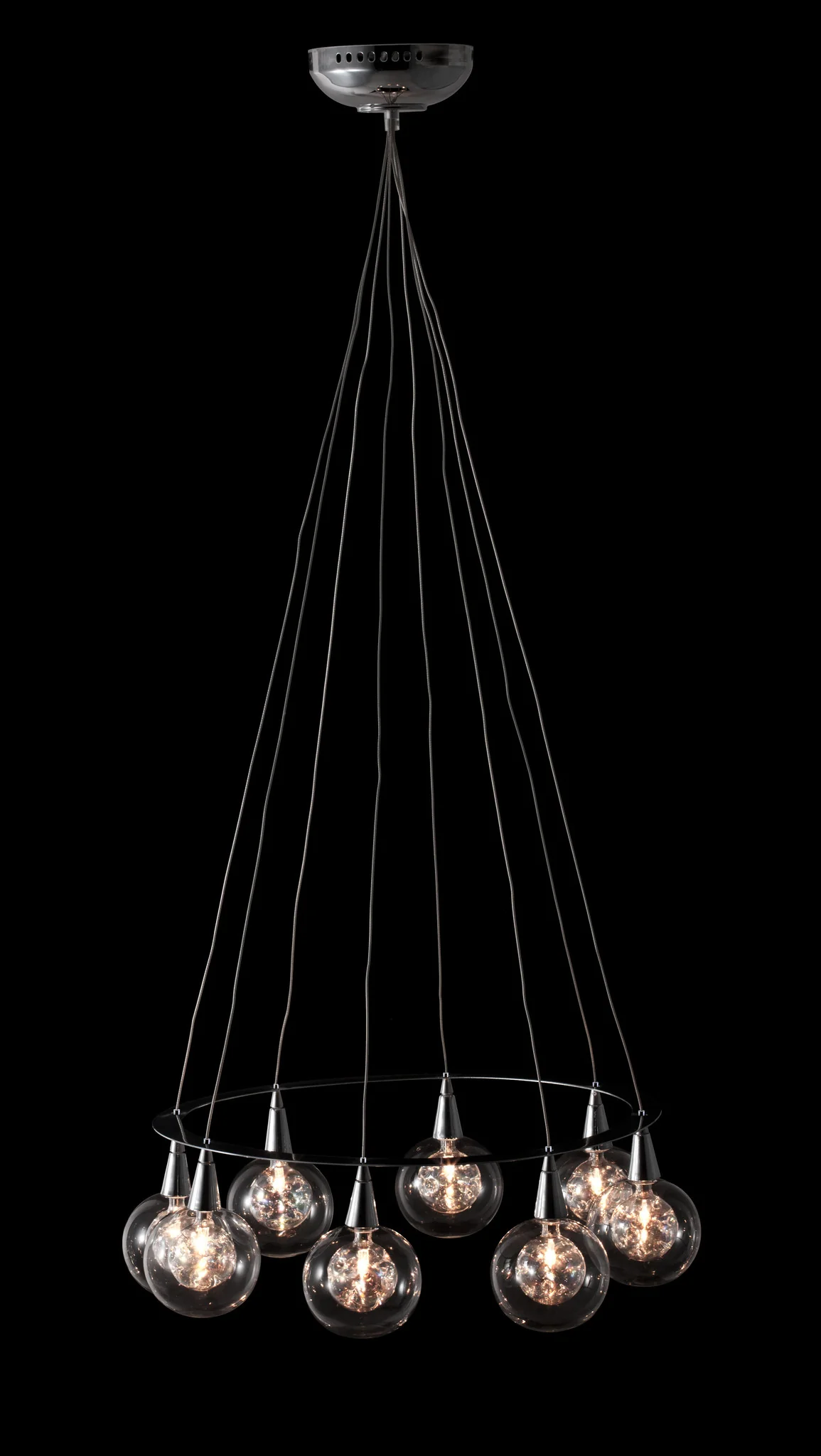Halo Ceiling Lamp Chrome - Image 4