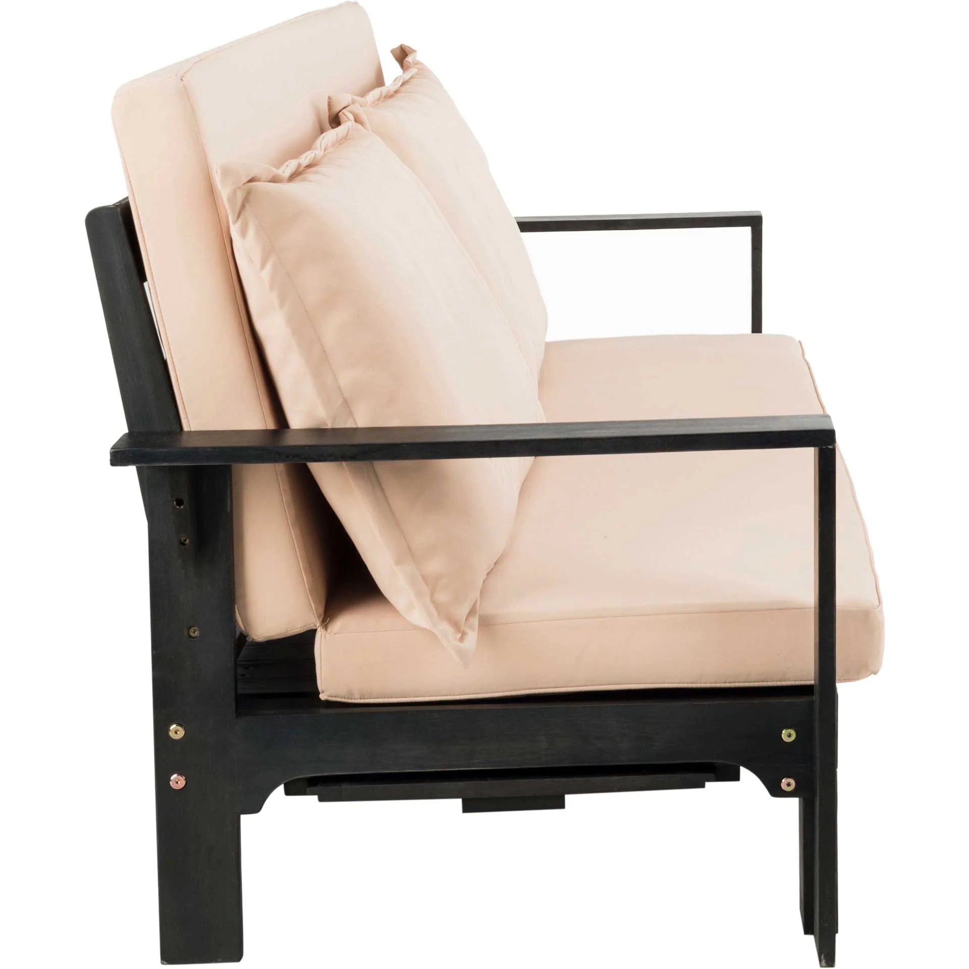 Halona Sun Lounger With Pullout Table Dark Slate Gray/Sahara Beige - Image 3