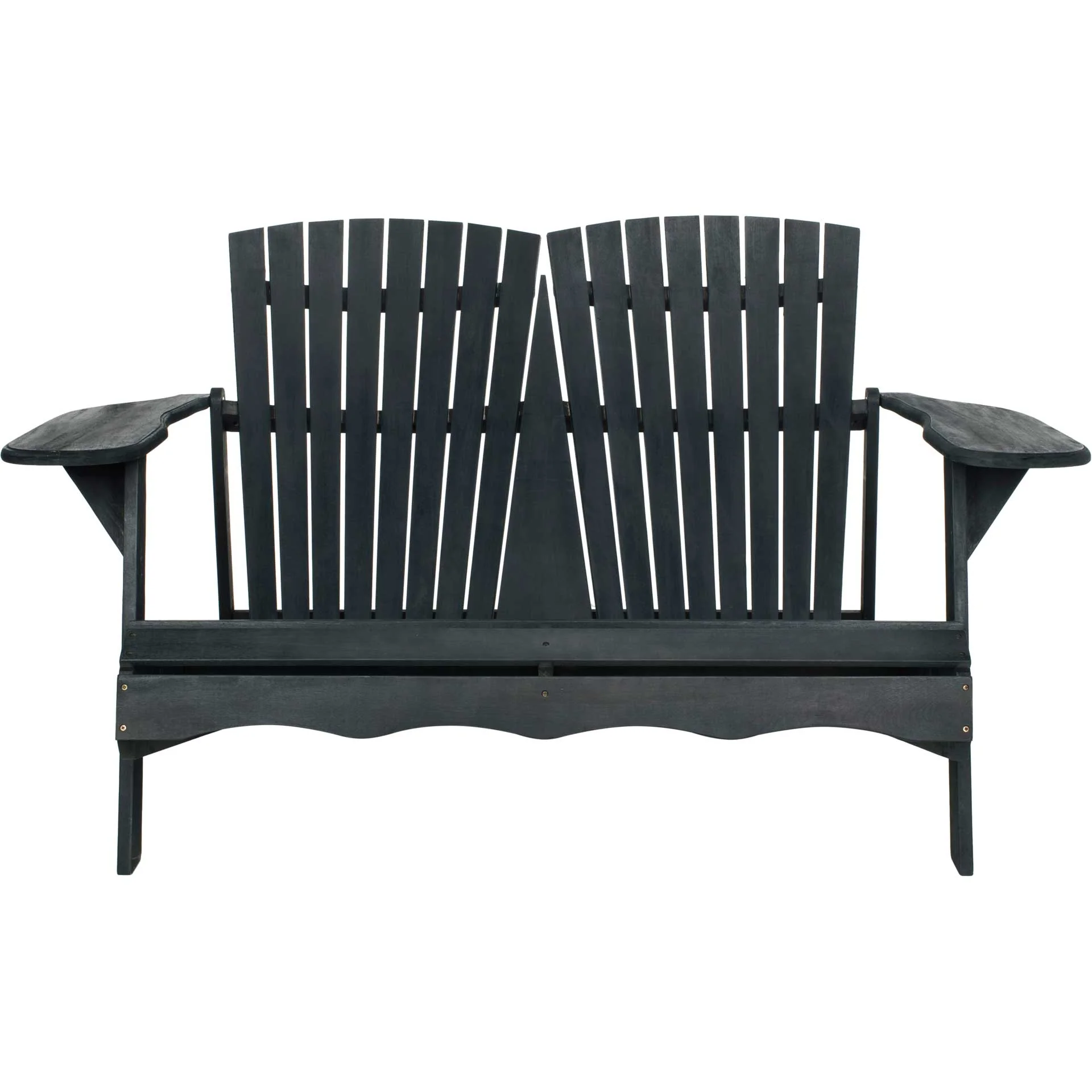 Halyn Acacia Bench Dark Slate Gray - Image 2