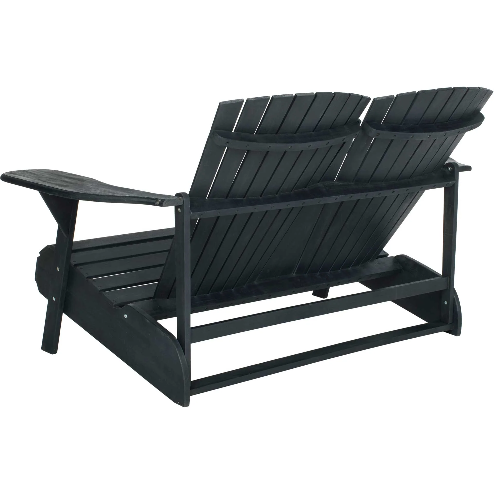 Halyn Acacia Bench Dark Slate Gray - Image 5