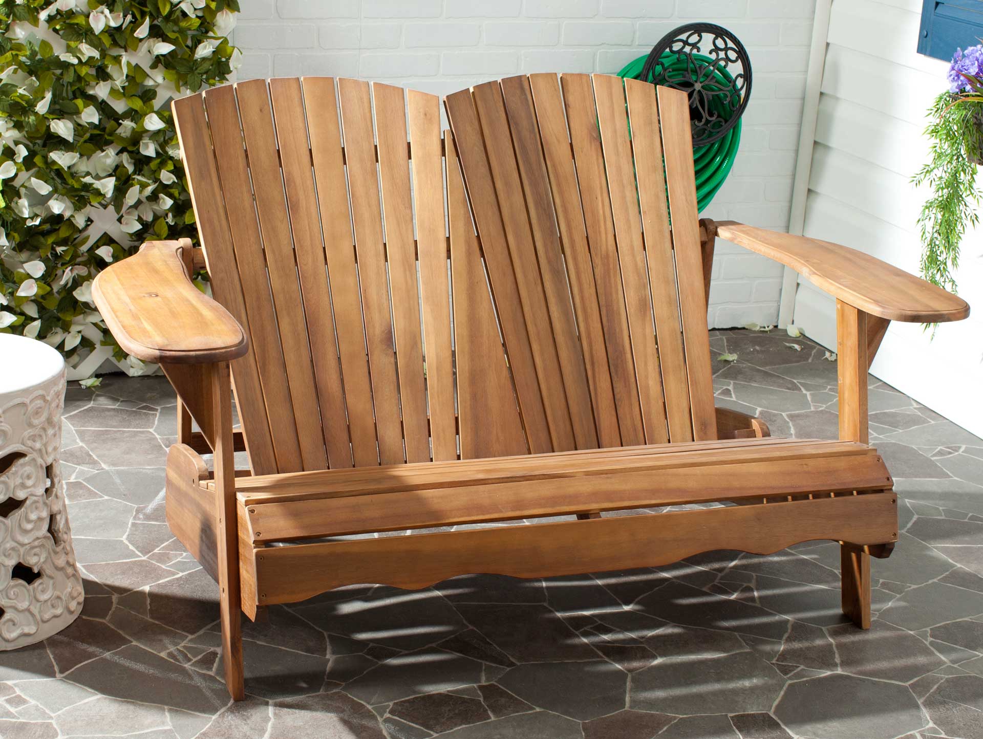 Halyn Acacia Bench Natural - Image 4