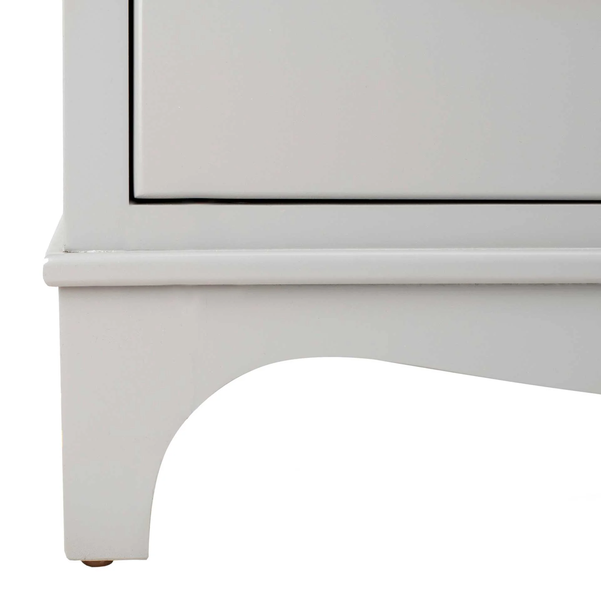 Hamden 3 Drawer Contemporary Nightstand Gray - Image 7
