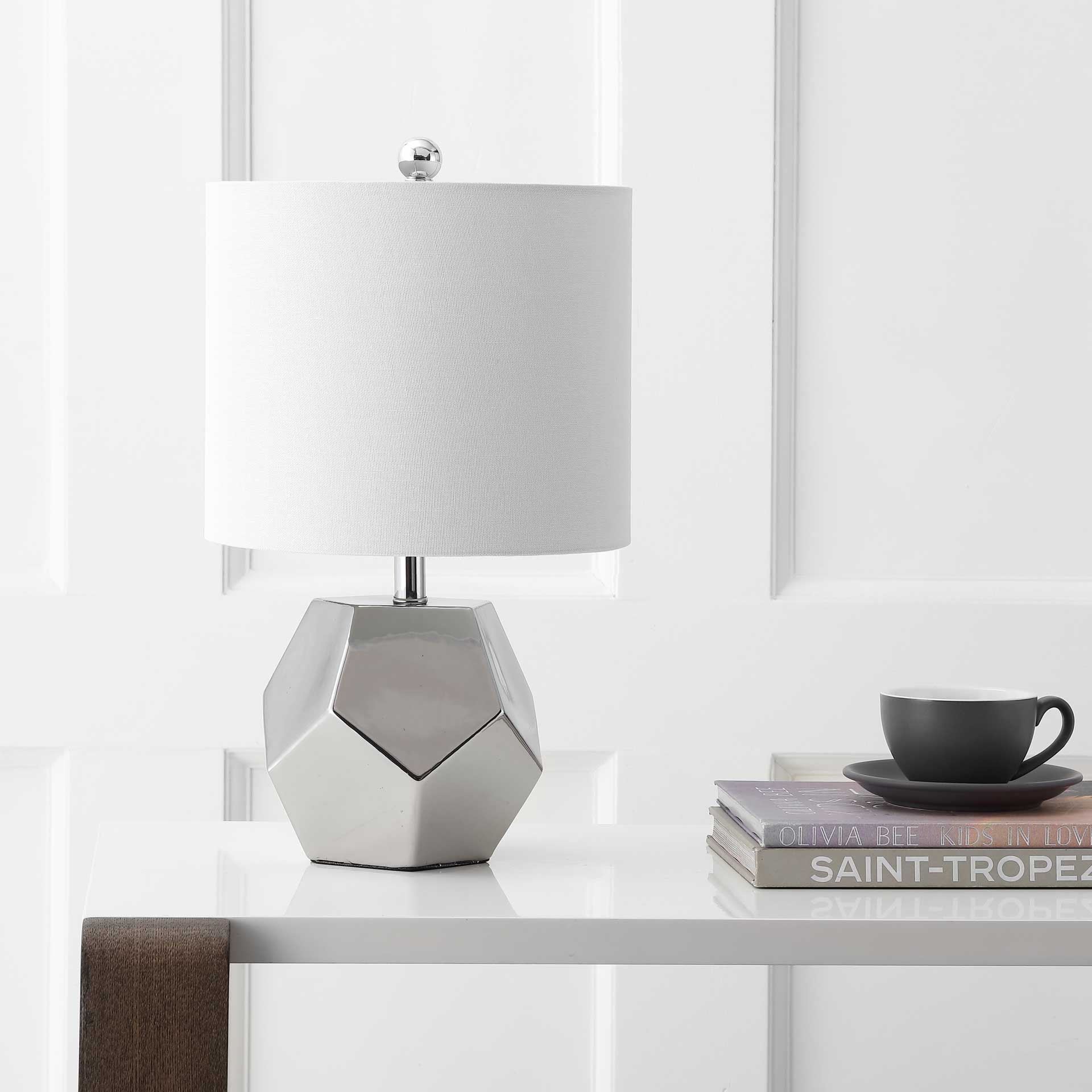 Hamilton Table Lamp Plated Silver - Image 3