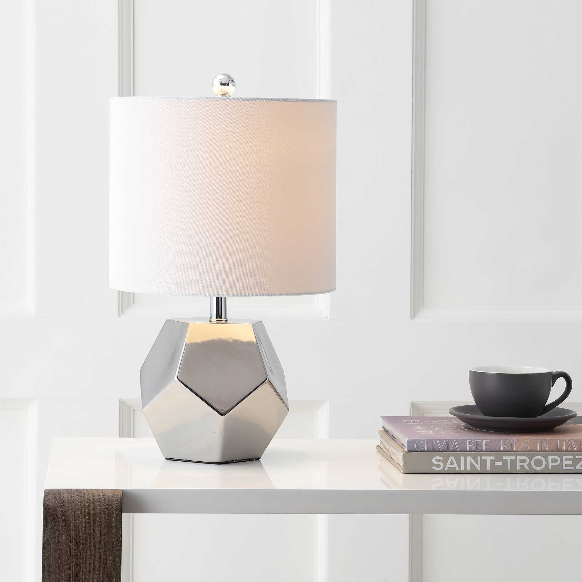 Hamilton Table Lamp Plated Silver - Image 4