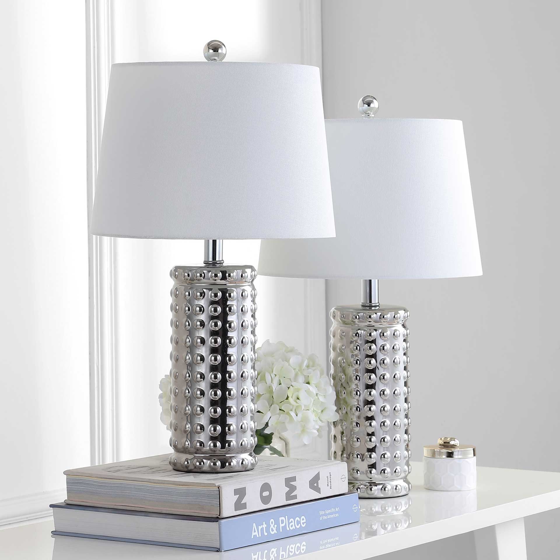 Hammond Table Lamp Chrome (Set of 2) - Image 3