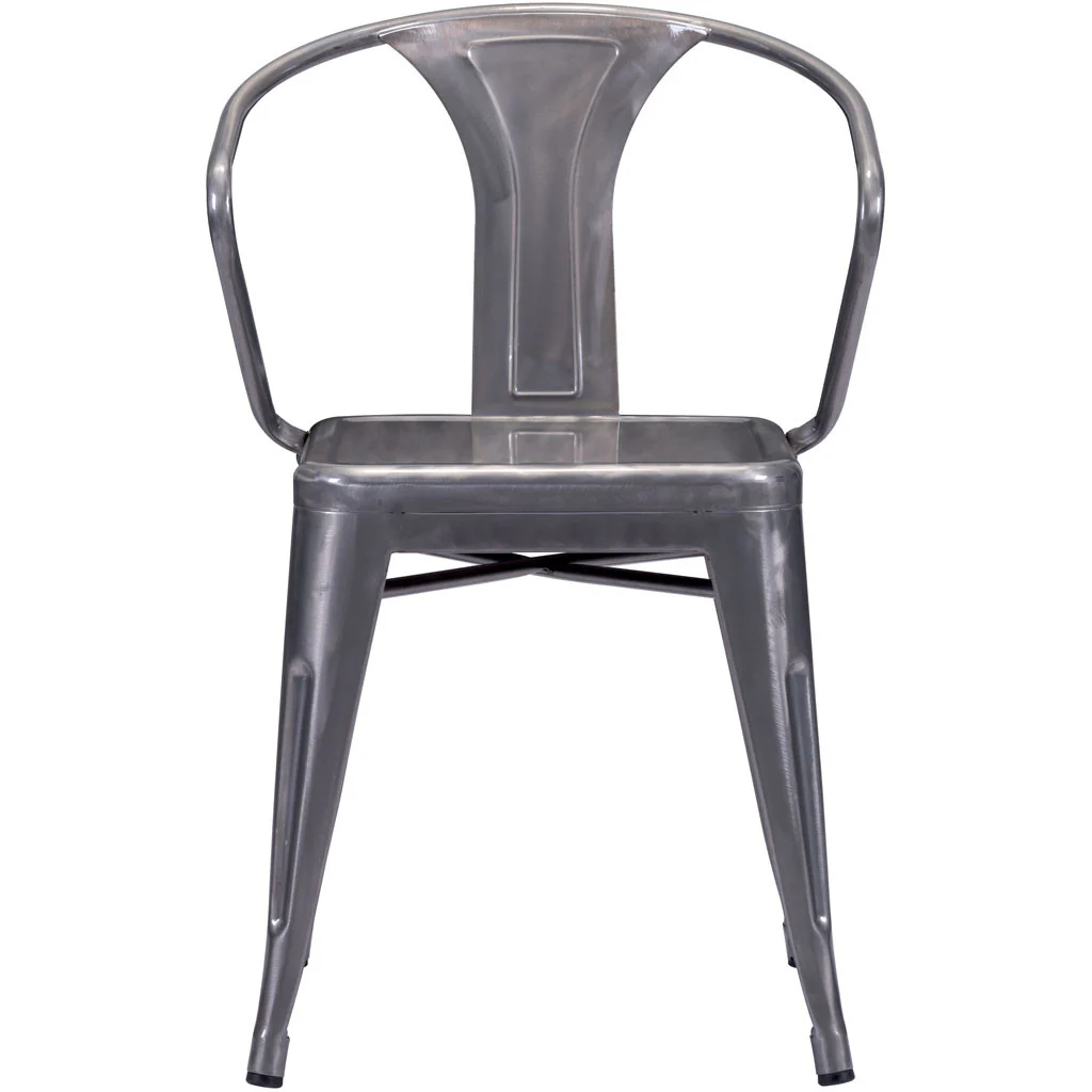 Hampden Chair Gunmetal (Set of 2) - Image 3