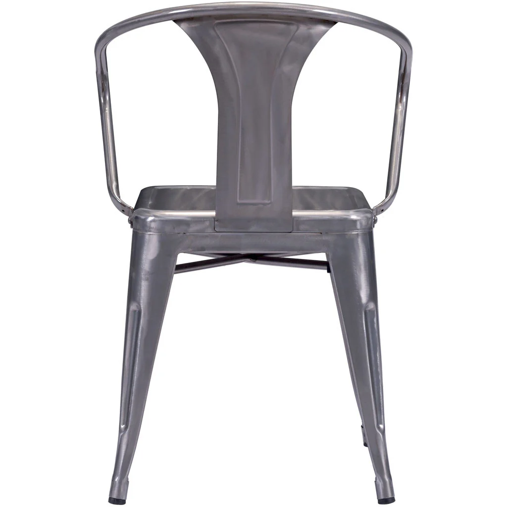 Hampden Chair Gunmetal (Set of 2) - Image 4