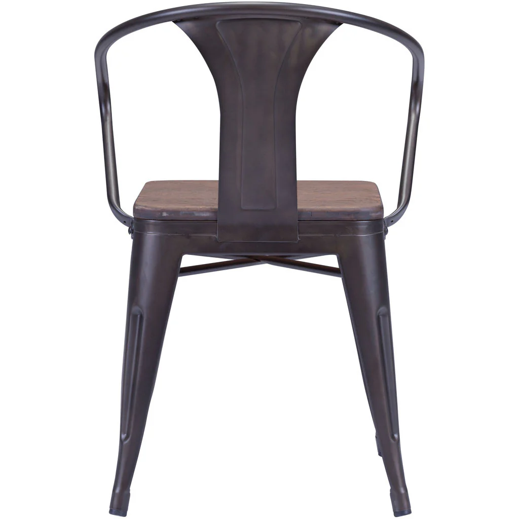 Hampden Chair Rustic Wood (Set of 2) - Image 4