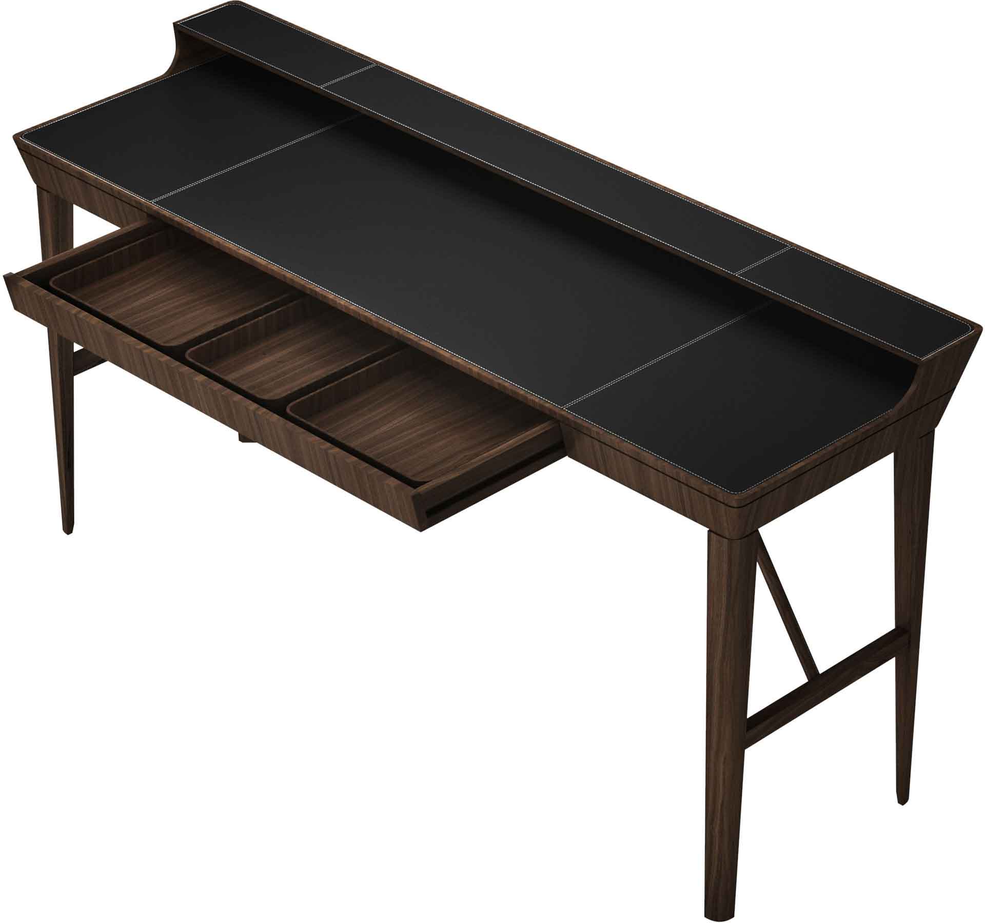 Hampton Desk Walnut - Image 3