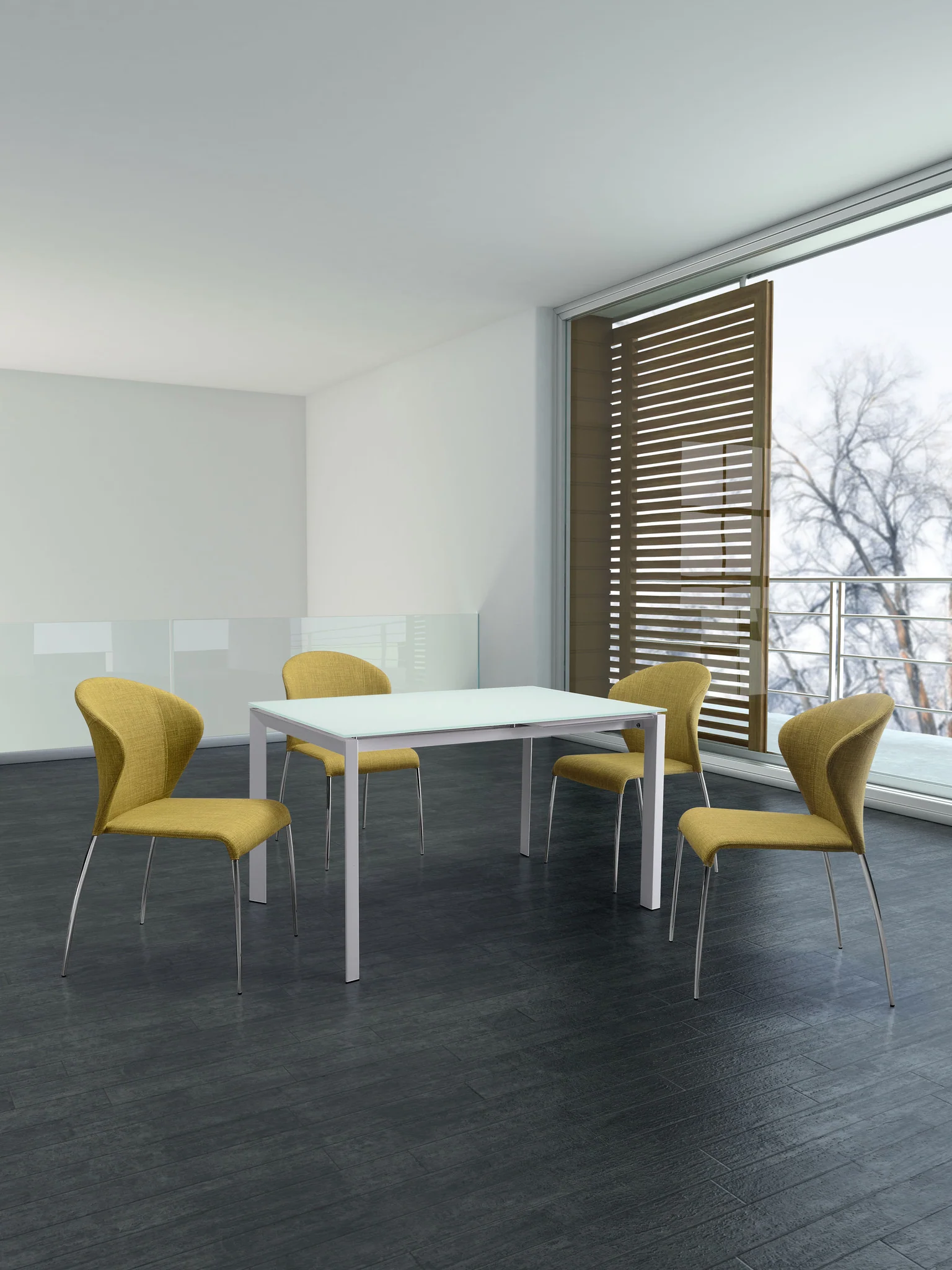 Hampton Extension Table White - Image 5