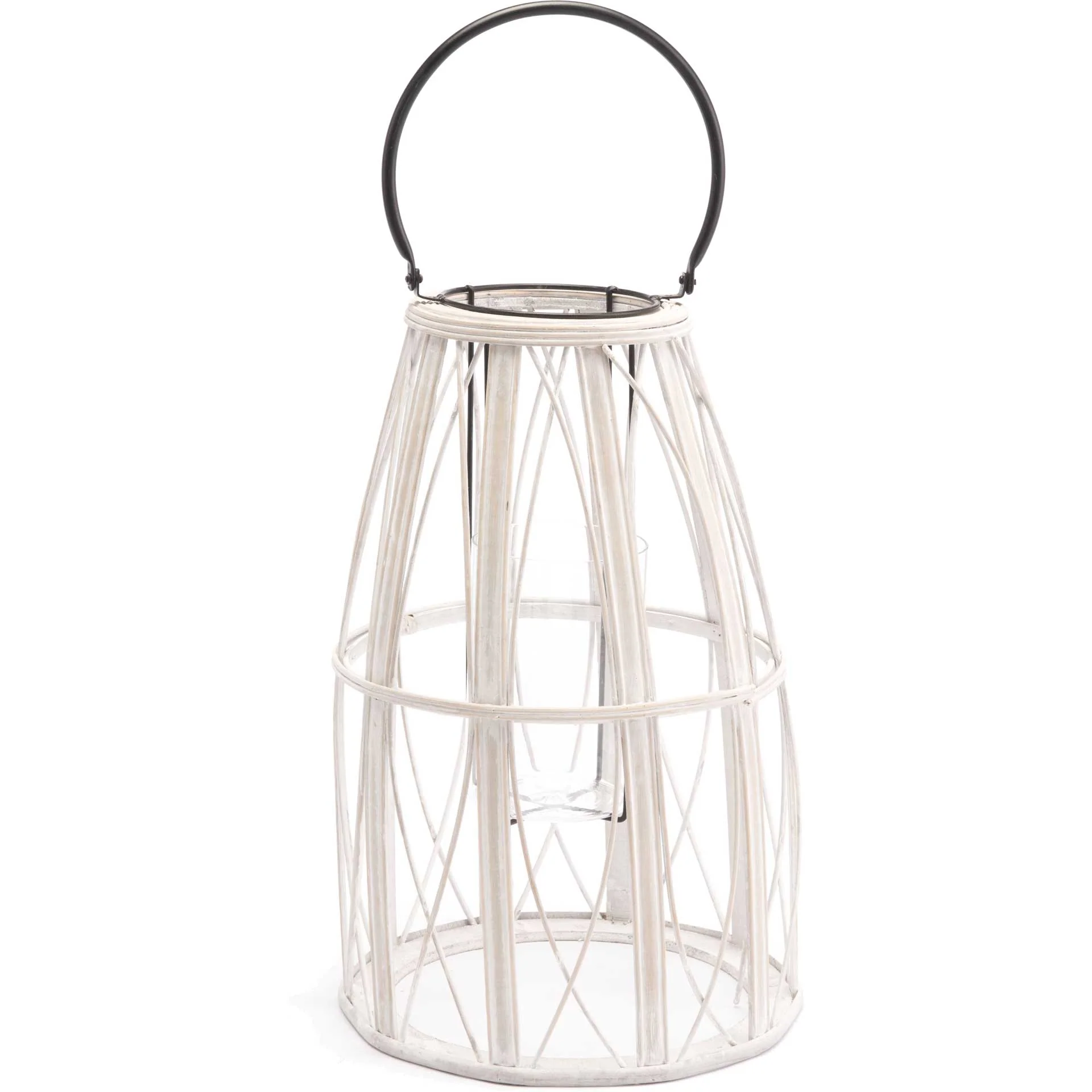 Hamptons Woven Lantern White - Image 6