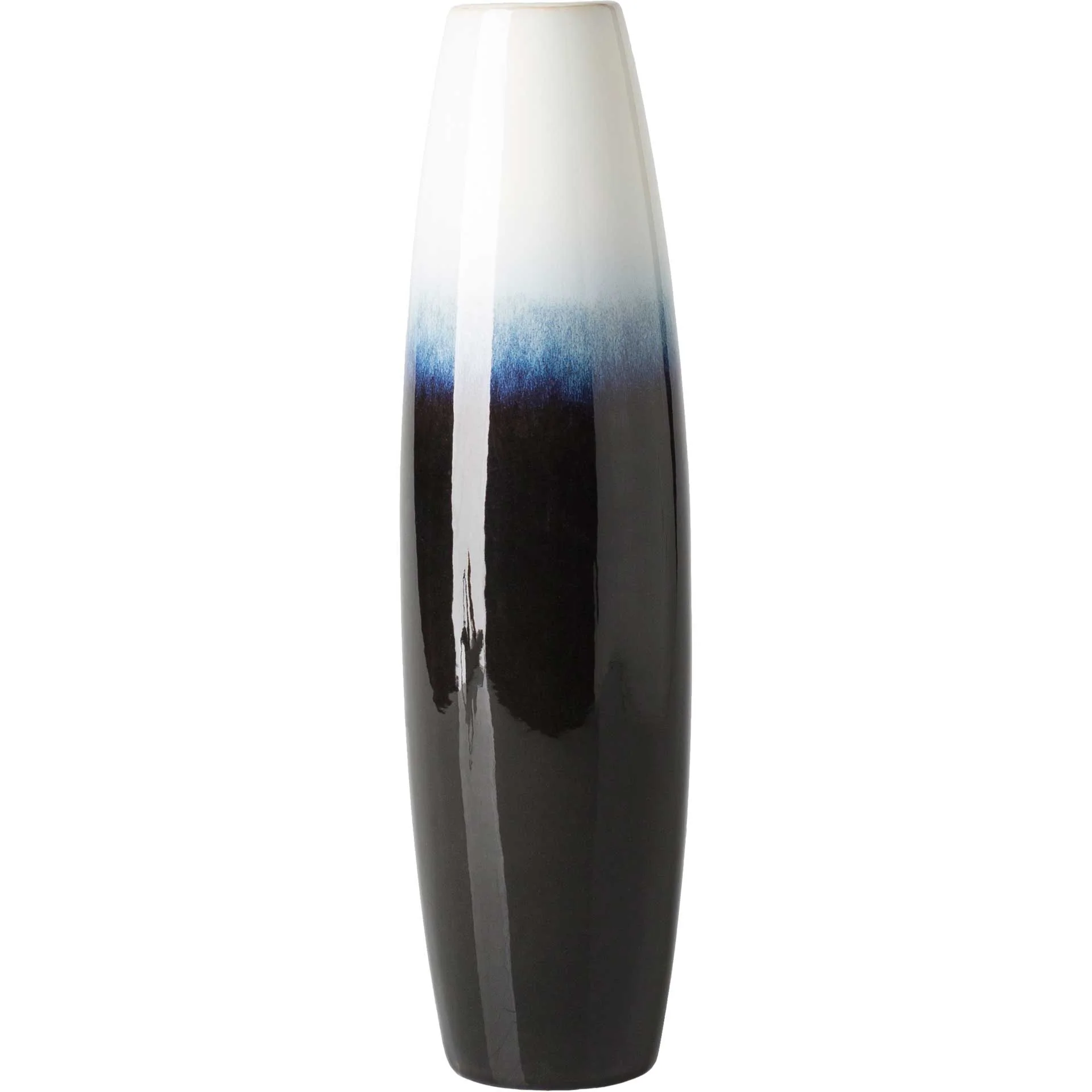 Hamza Vase Ivory/Navy - Image 2
