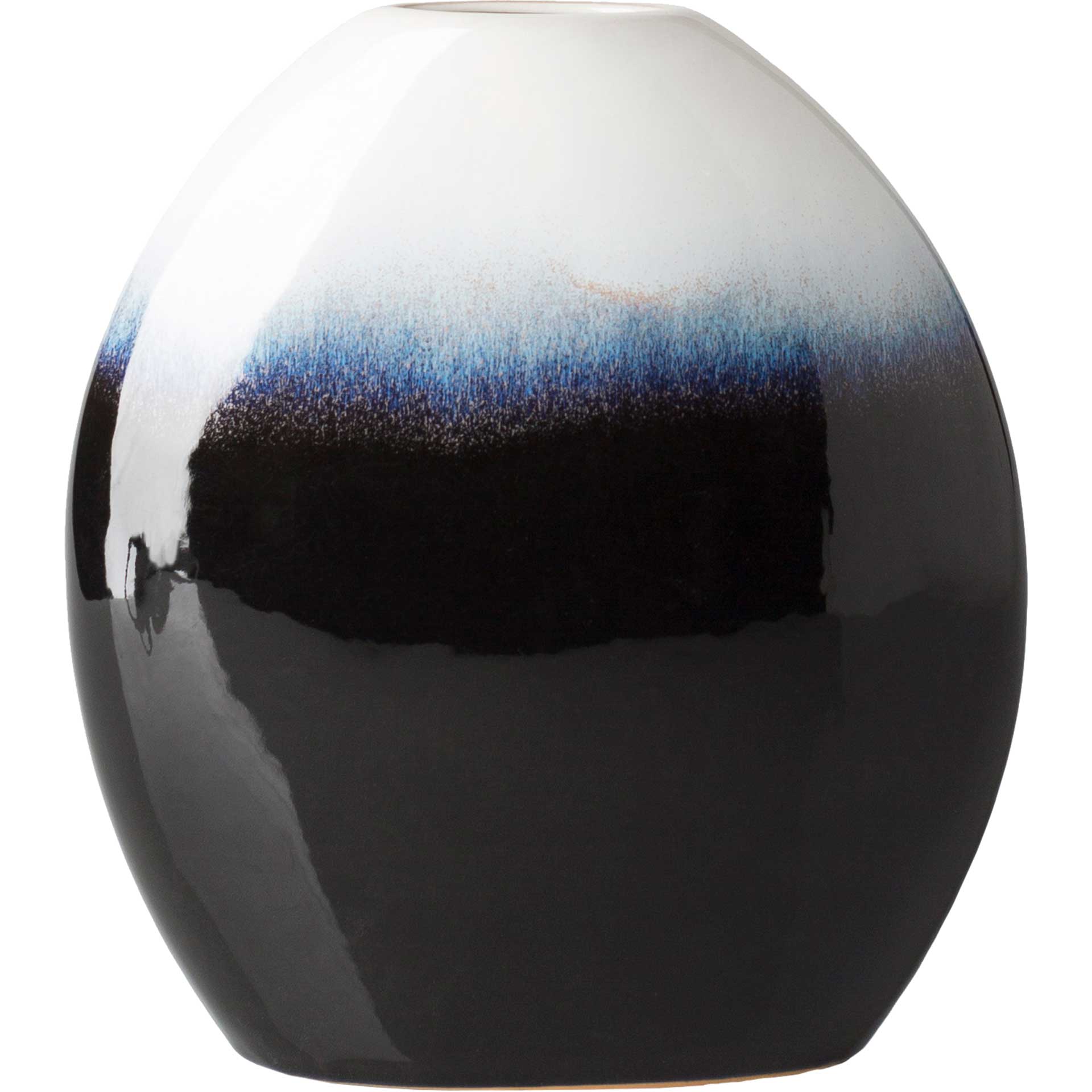 Hamza Vase Ivory/Navy - Image 4