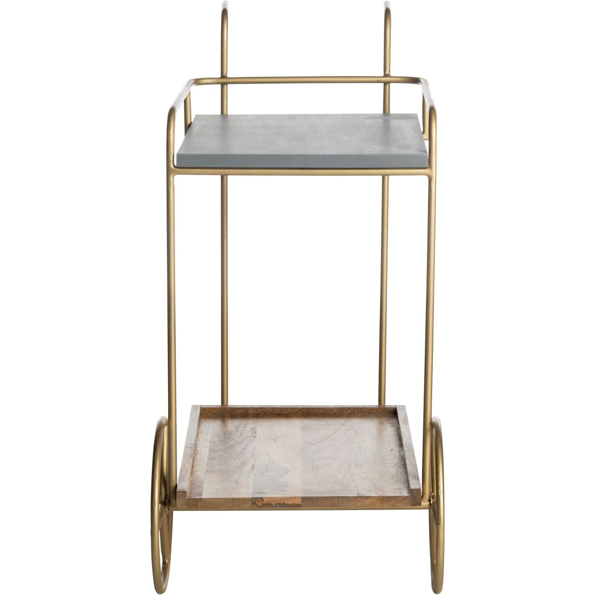 Handira 2 Tier Bar Cart Natural - Image 2