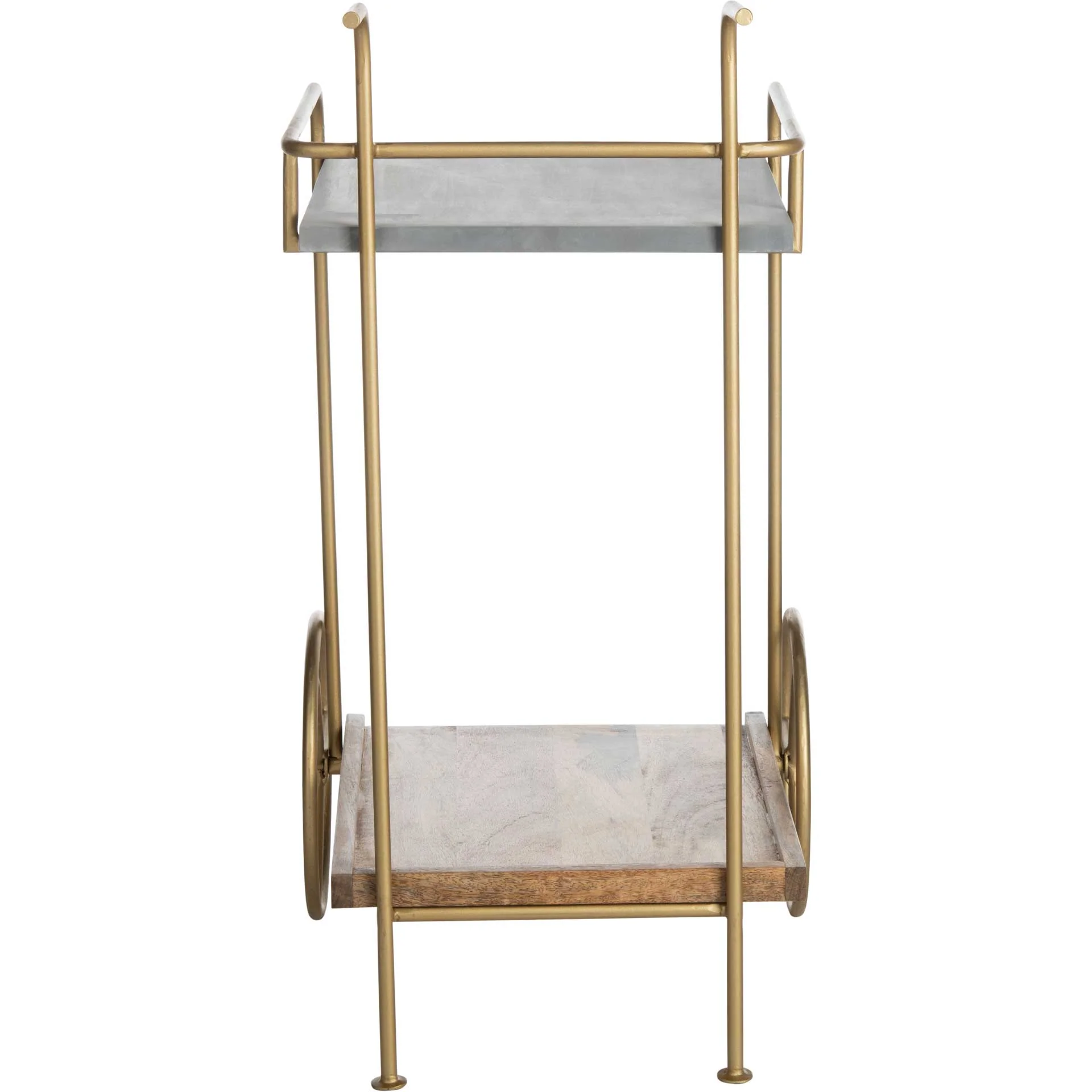Handira 2 Tier Bar Cart Natural - Image 4