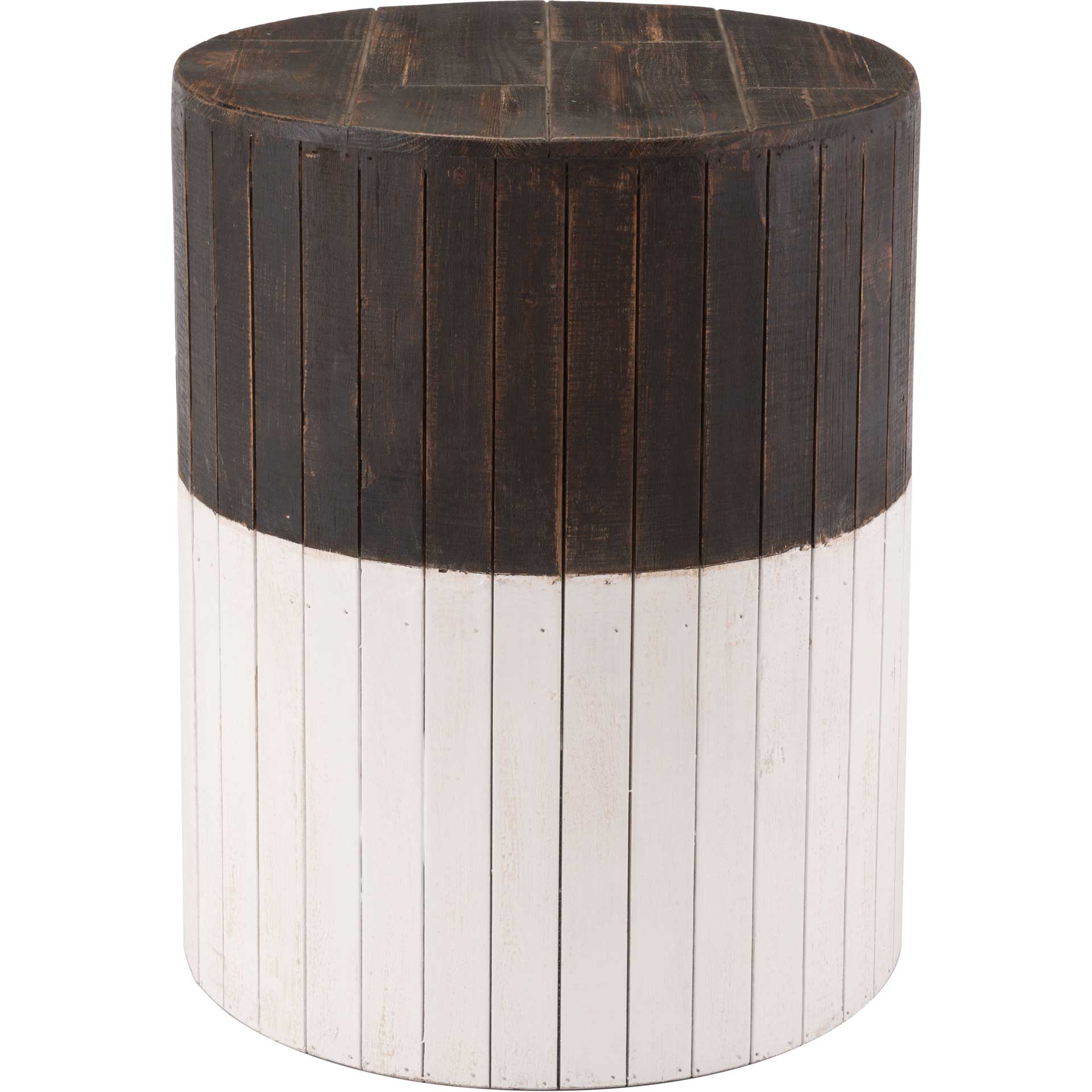 Harbor Round Seat Brown/White - Image 2