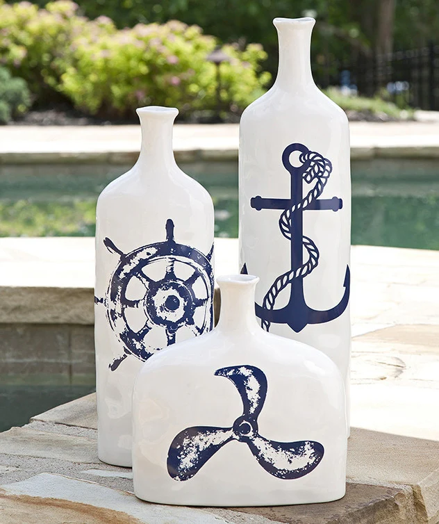 Harford Nautical Propellar Vase - Image 2