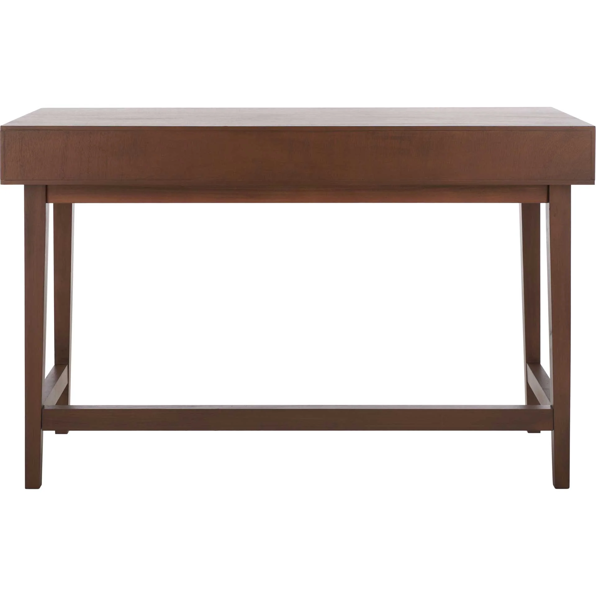 Harkin 3 Drawer Desk Brown - Image 3