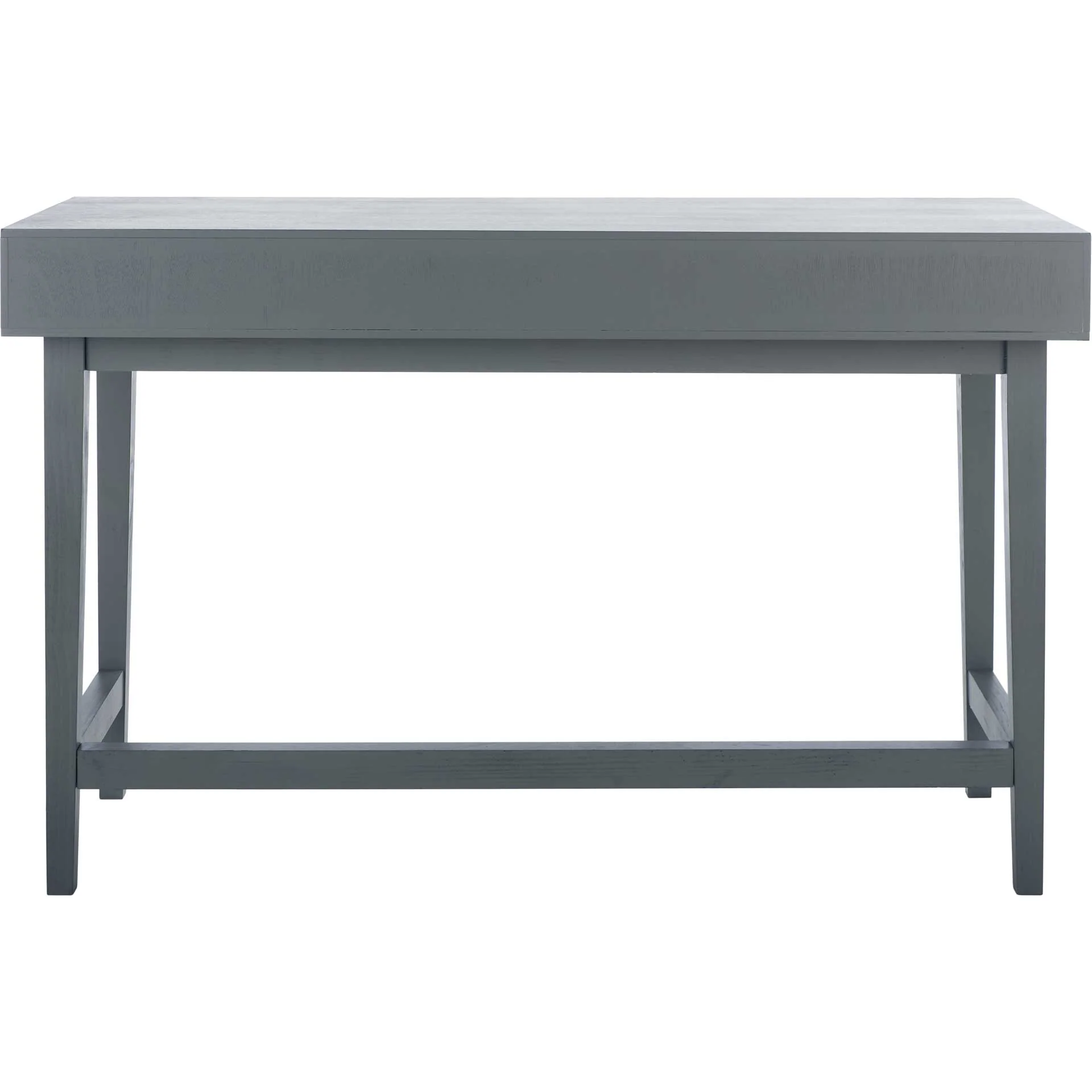 Harkin 3 Drawer Desk Distressed Gray - Image 3