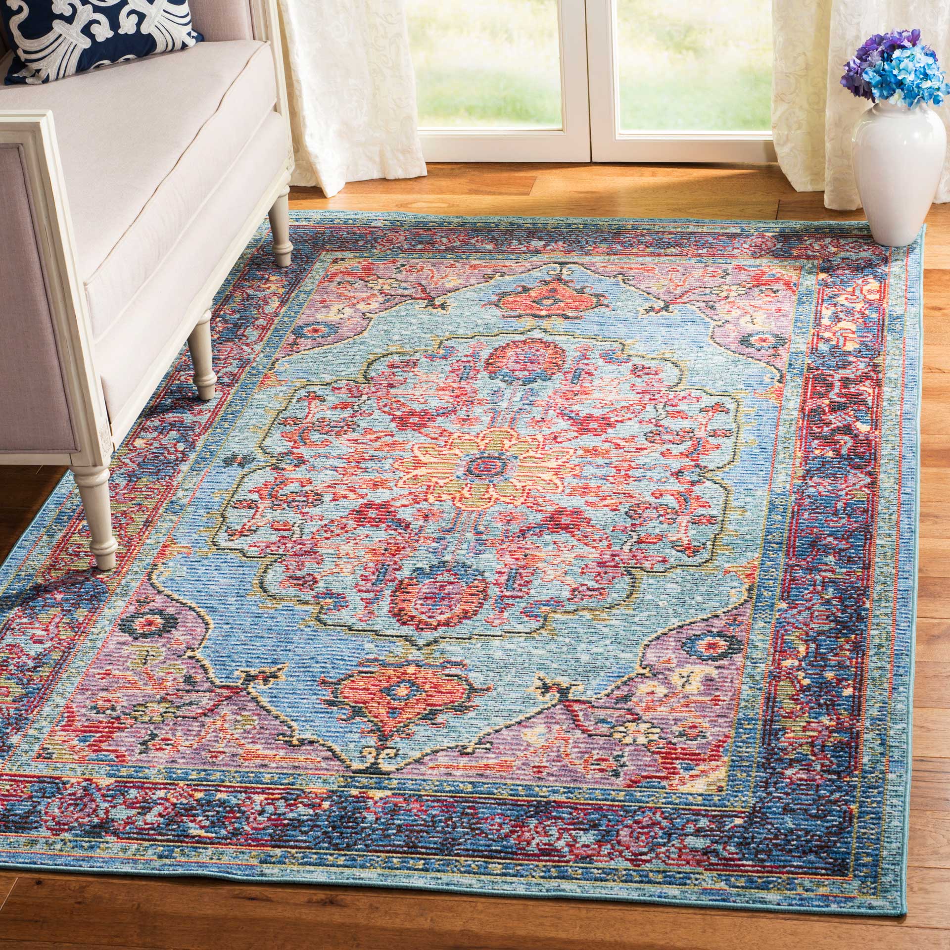Harmony Blue/Purple Area Rug - Image 5