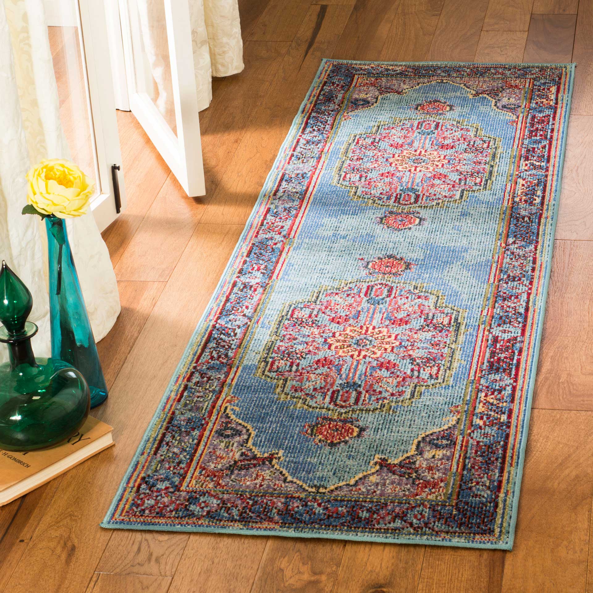 Harmony Blue/Purple Runner Rug - Image 2