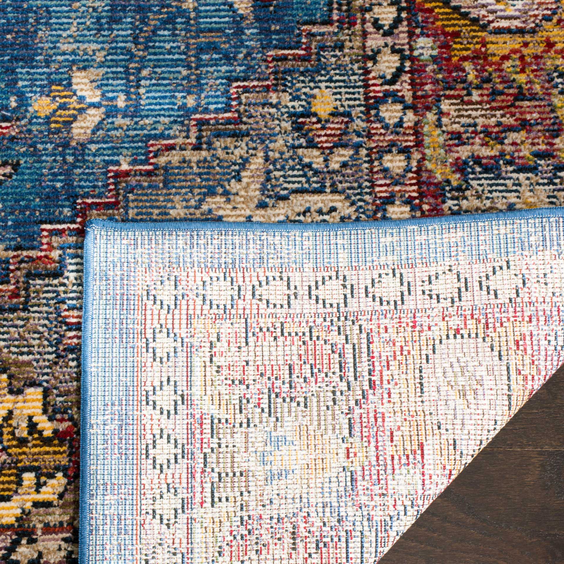 Harmony Blue/Rose Area Rug - Image 4