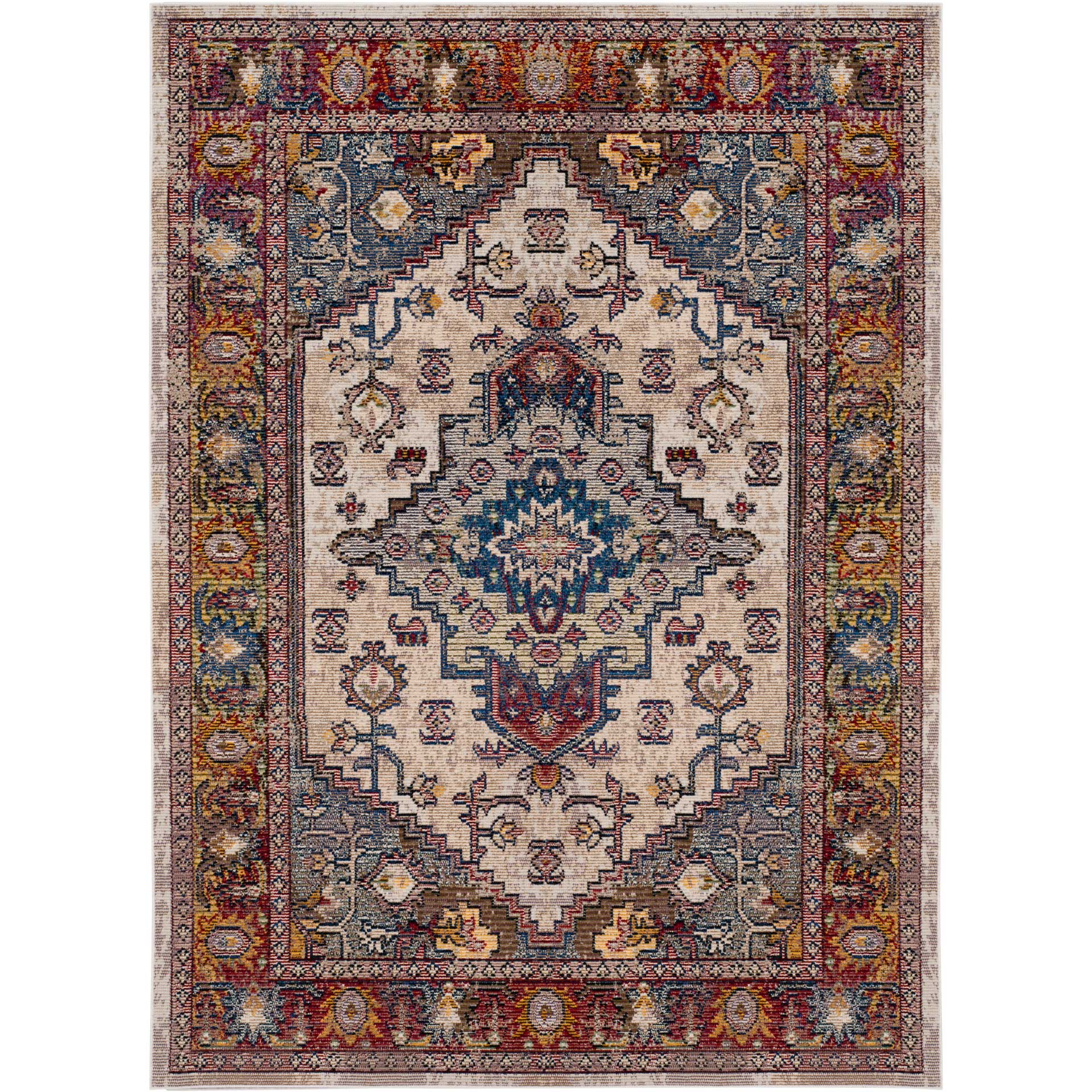 Harmony Light Gray/Rose Area Rug - Image 2