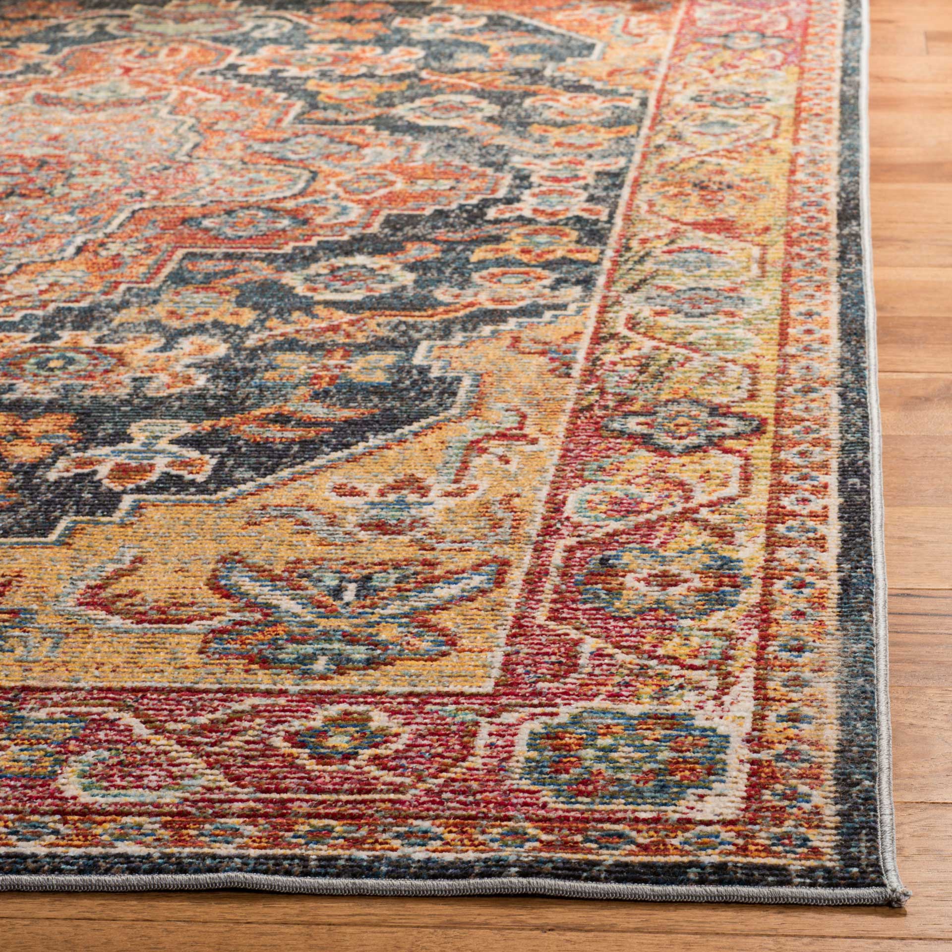 Harmony Navy/Gold Area Rug - Image 3