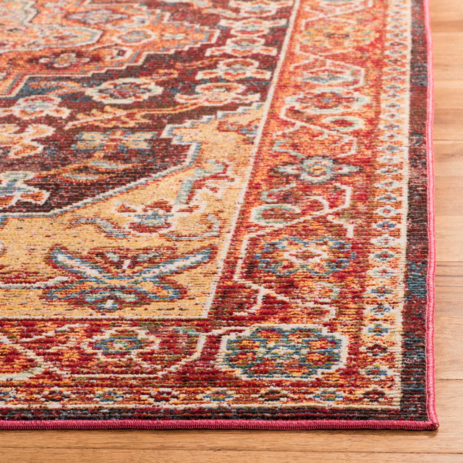 Harmony Ruby/Gold Area Rug - Image 3