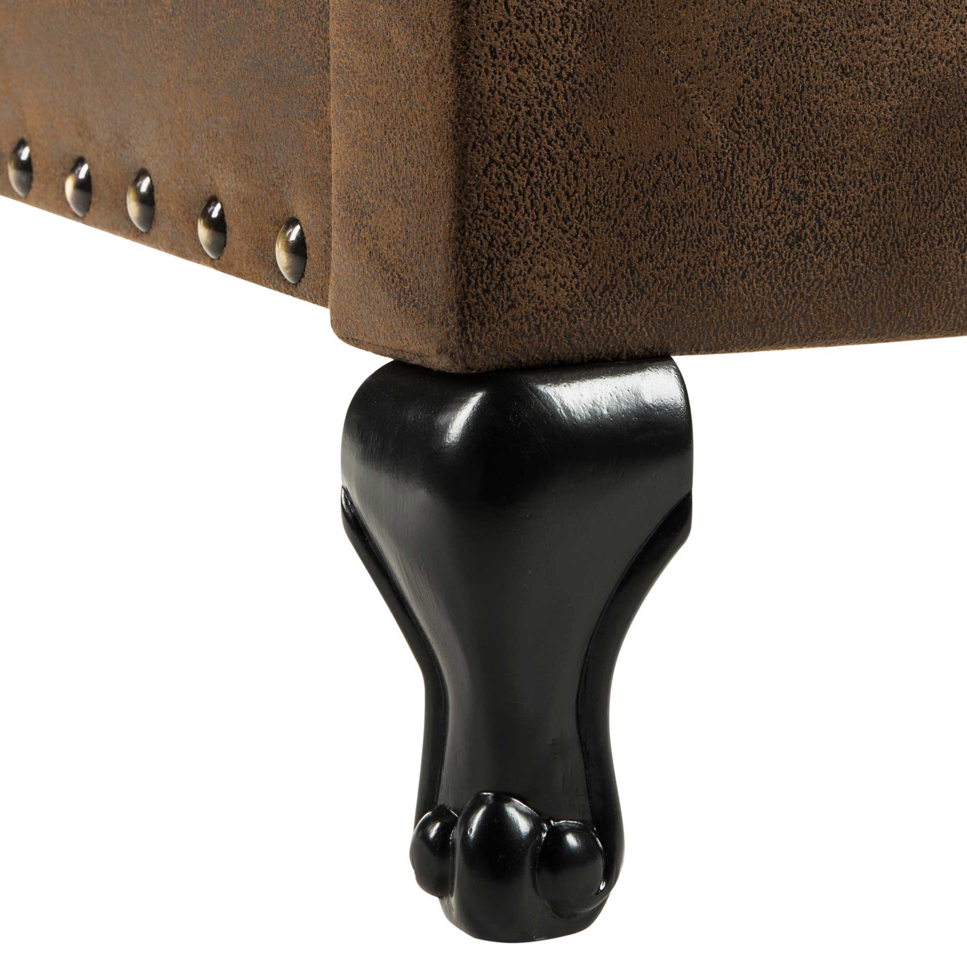Harvey Upholstered Bed Coffee - Image 4