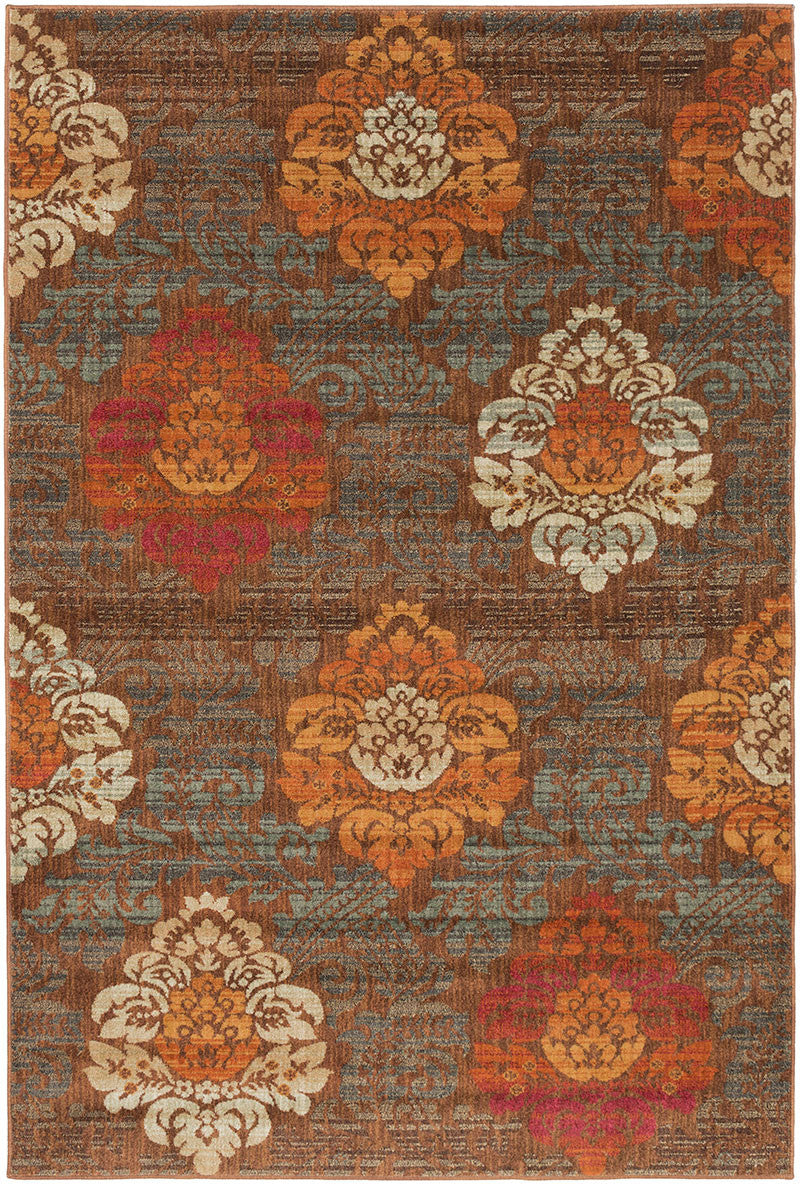 Hathaway Gold/Mocha Area Rug - Image 2
