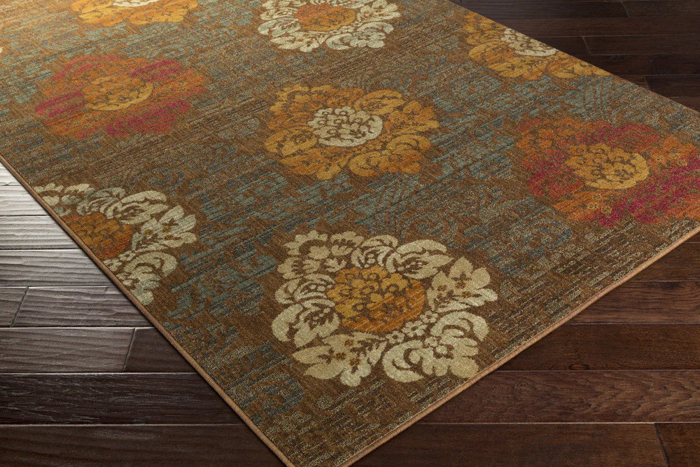 Hathaway Gold/Mocha Area Rug - Image 3