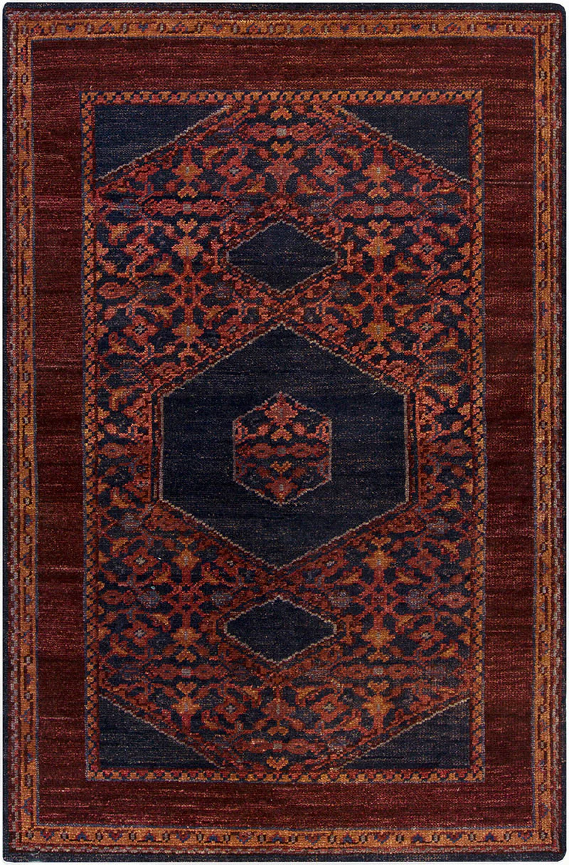 Haven Eggplant/Burgundy Area Rug - Image 2