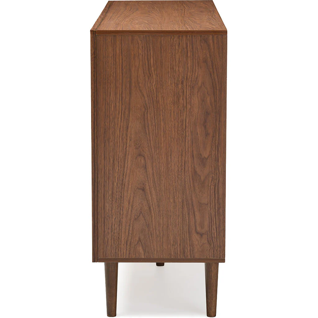 Haven Modern Dresser White/Walnut - Image 4