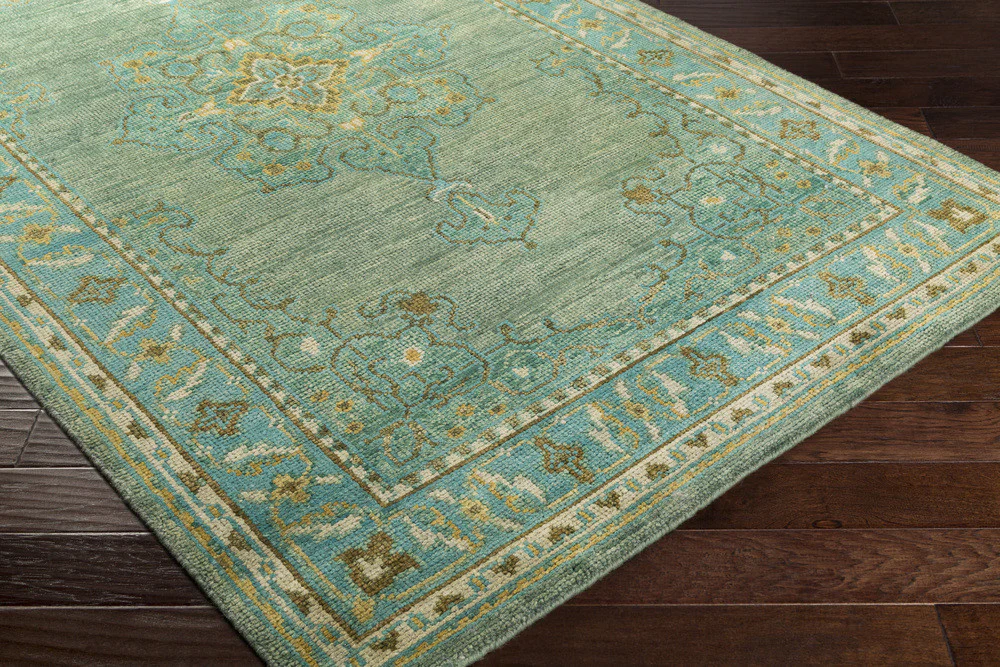 Haven Teal/Forest Area Rug - Image 3