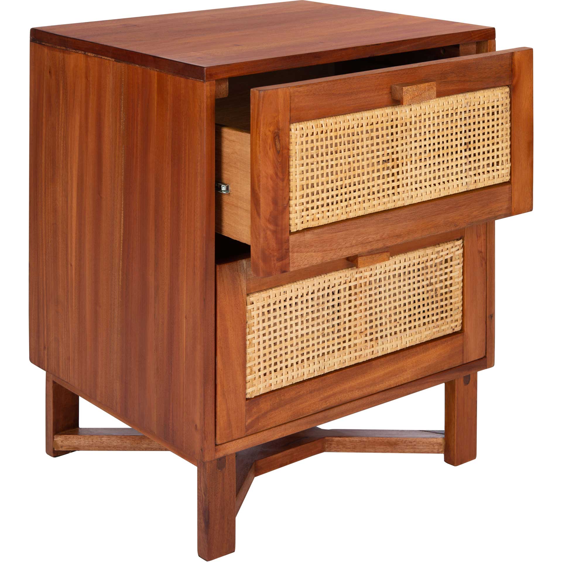 Healy 2 Drawer Nightstand Natural - Image 2