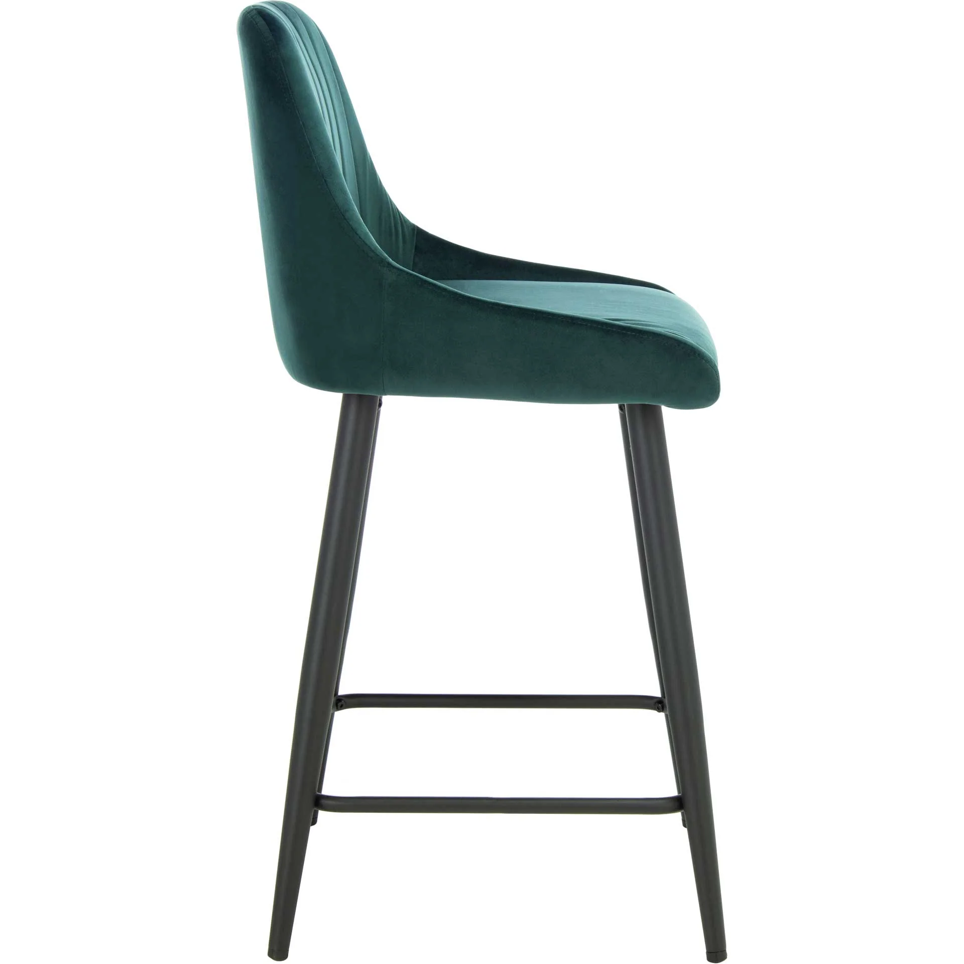 Hegarty Counter Stool Malachite Green/Black - Image 2