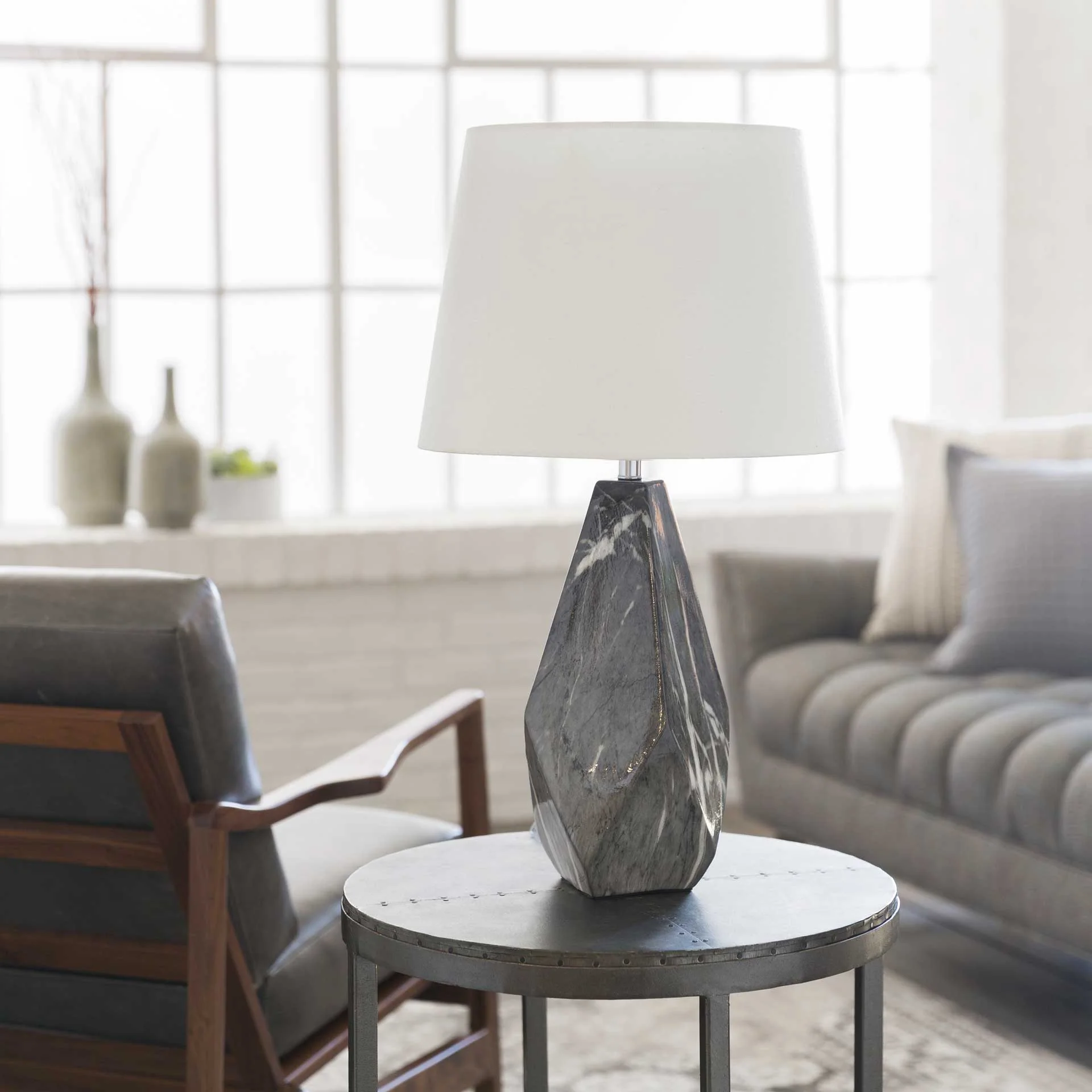 Helen Table Lamp White/Black - Image 10