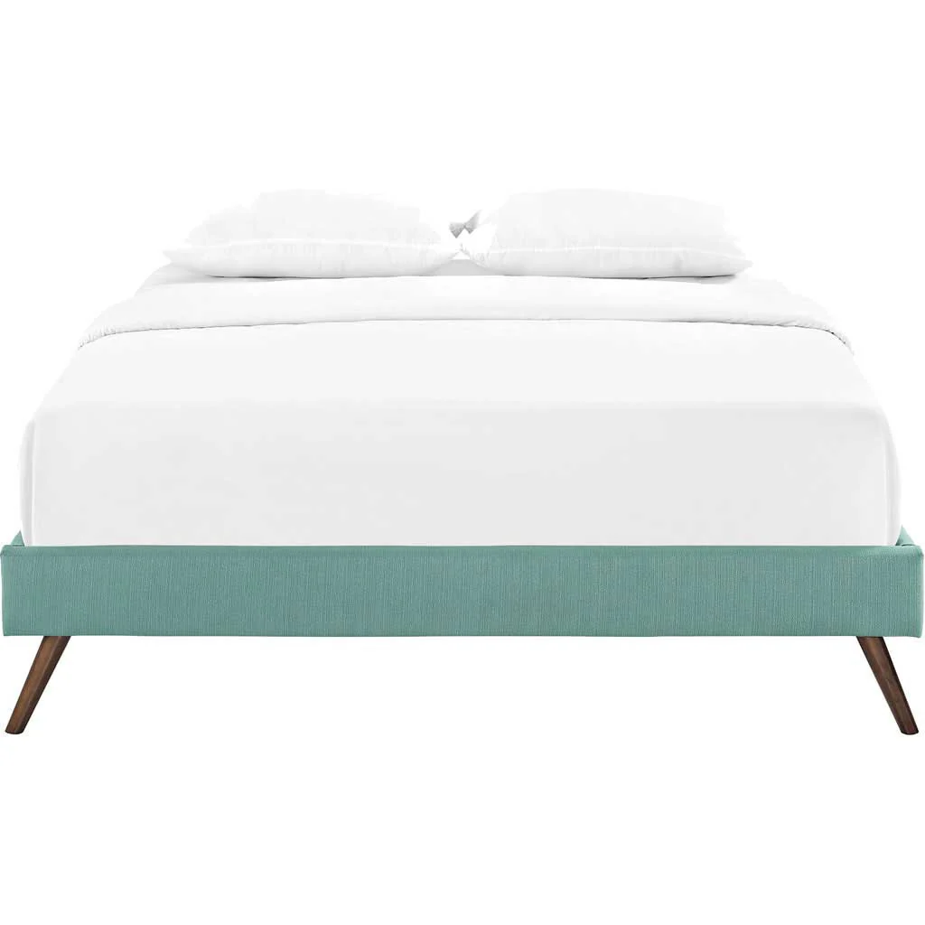 Helena Fabric Bed Laguna - Image 3